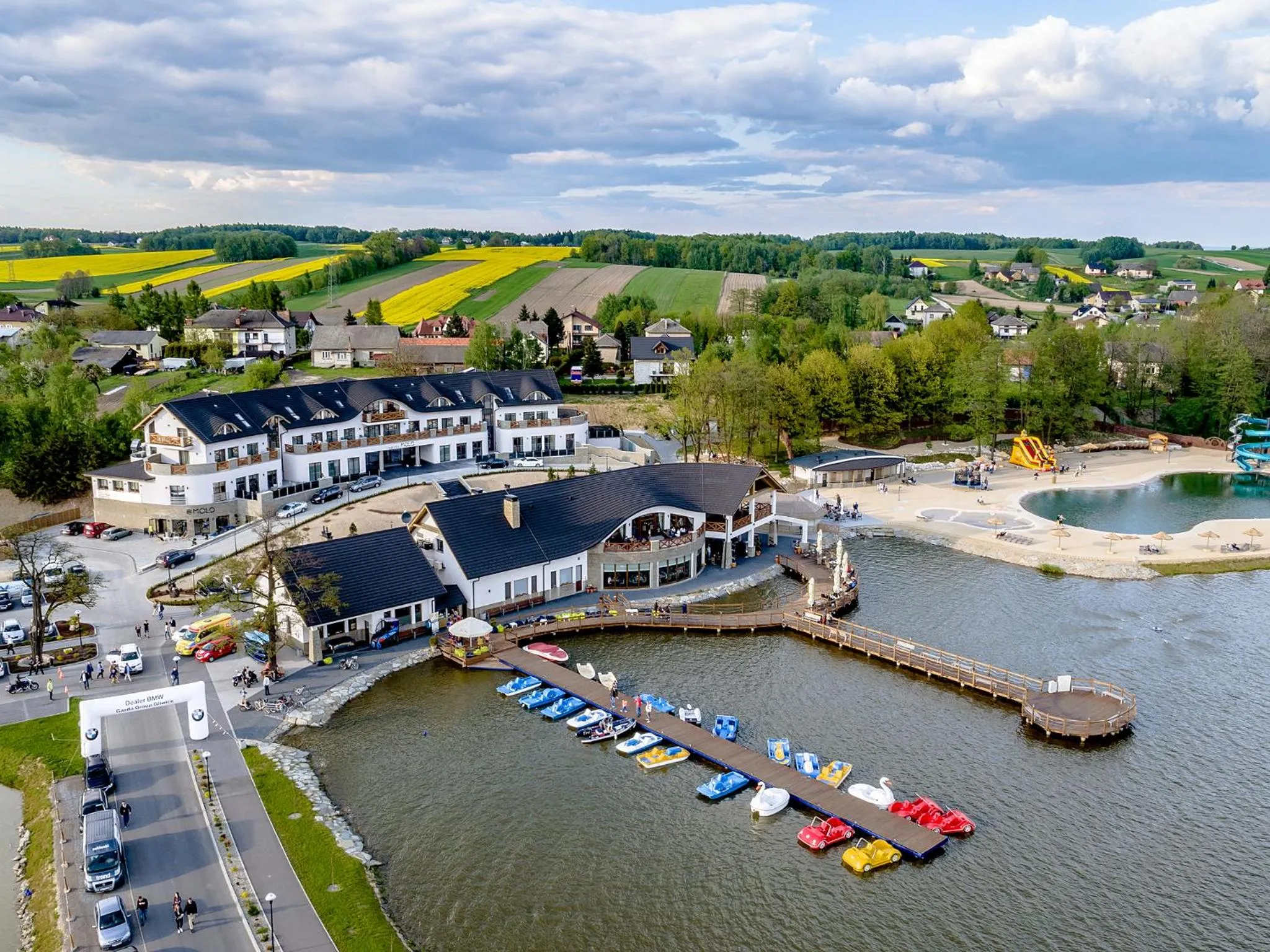 Bird's eye view in Hotel Molo Resort