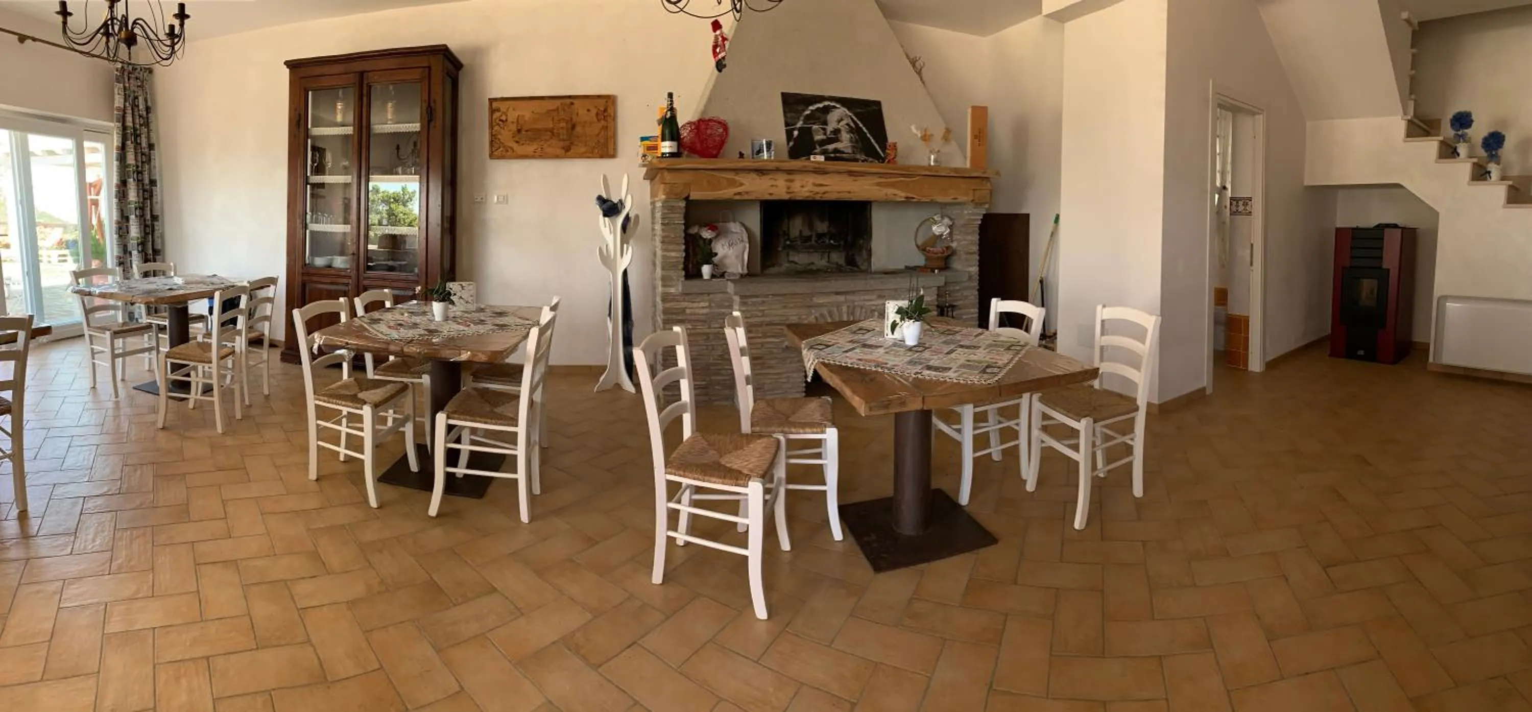 Living room in B&B I 4 Sentieri