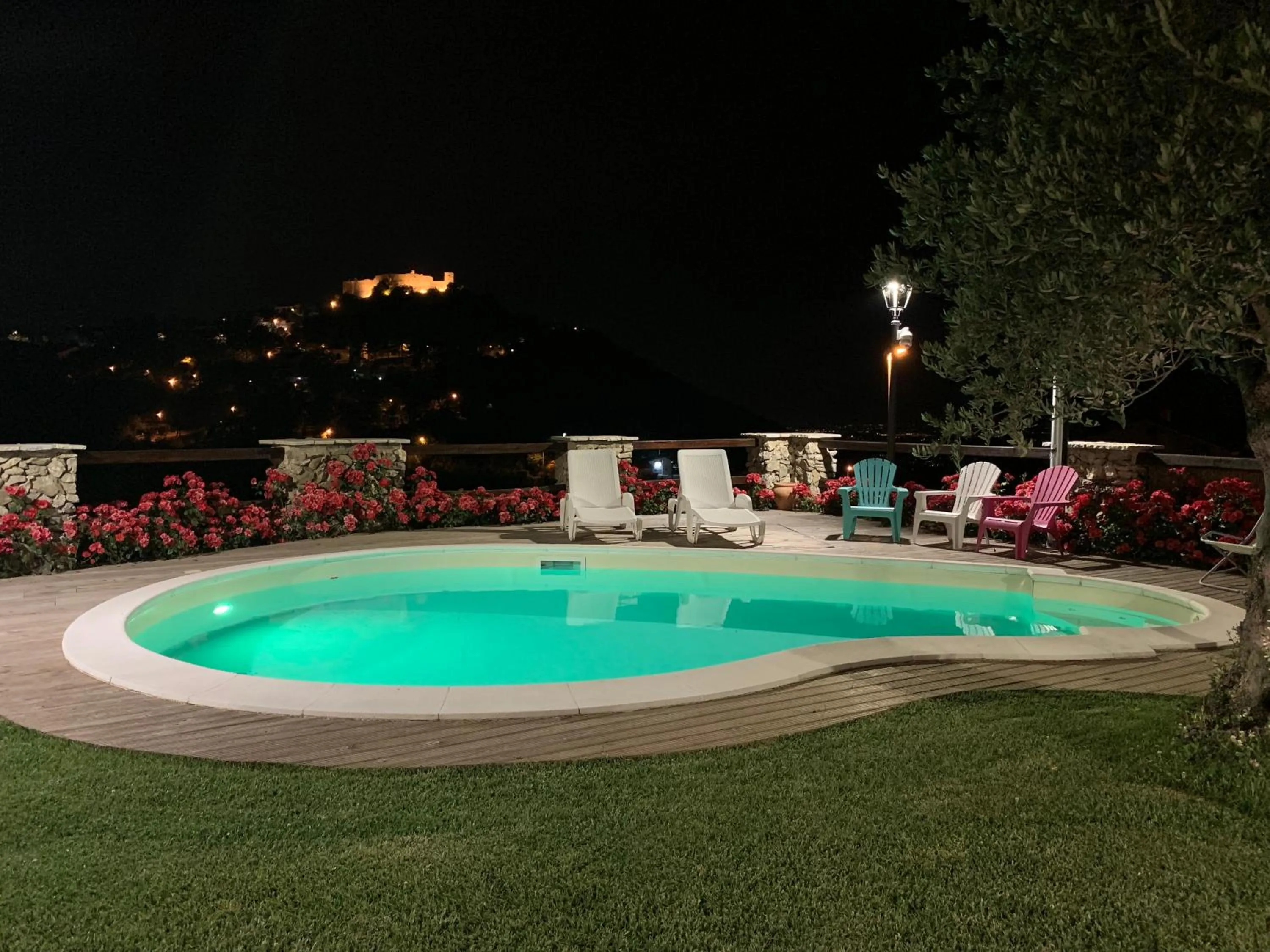 Garden view in B&B I 4 Sentieri