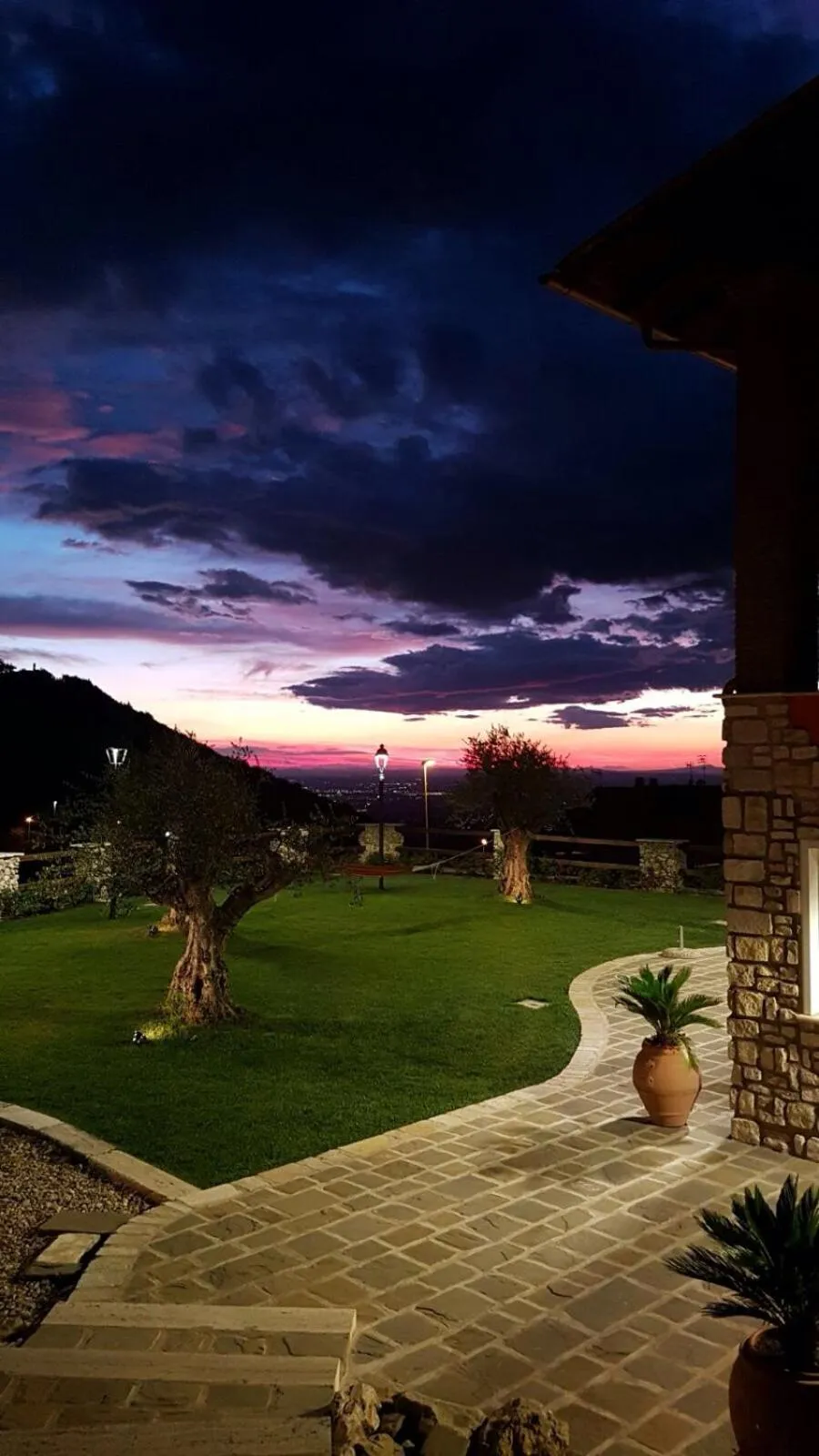 Natural landscape in B&B I 4 Sentieri