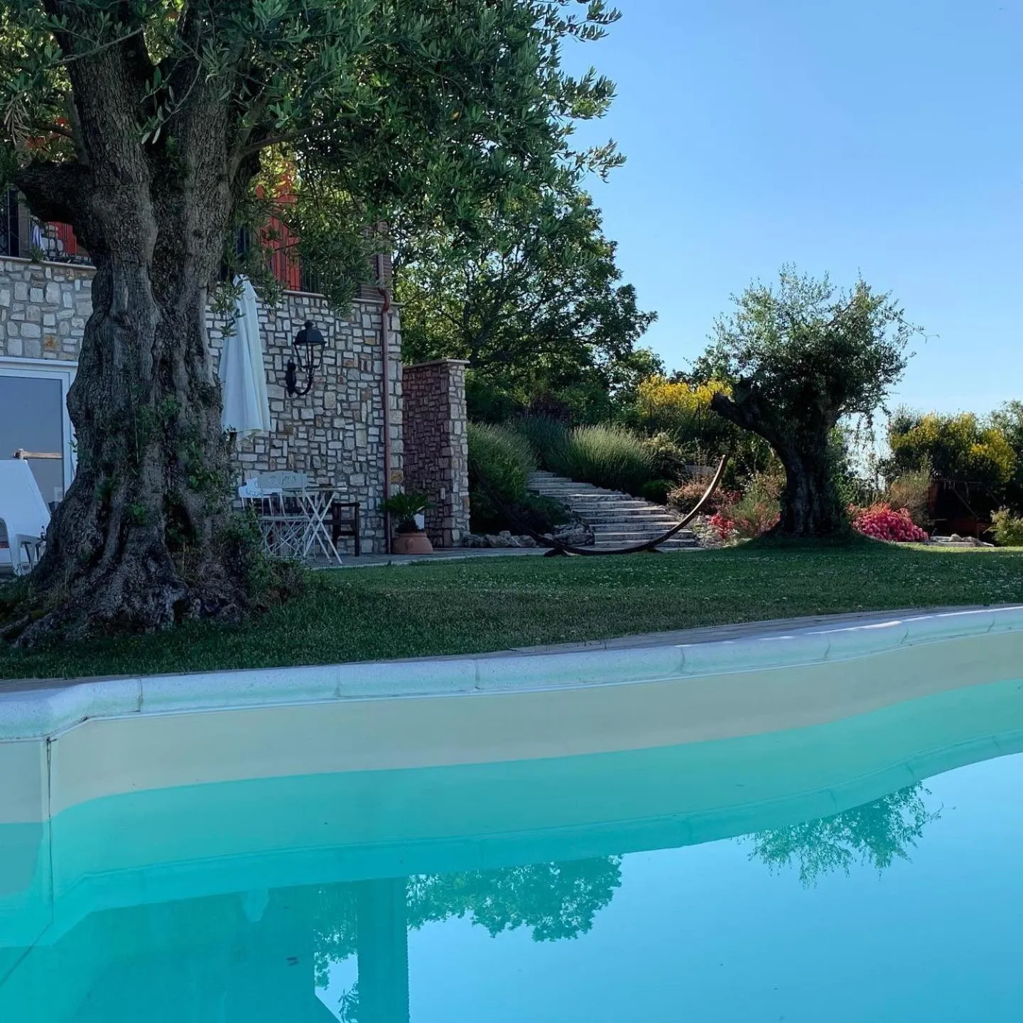 Swimming pool in B&B I 4 Sentieri