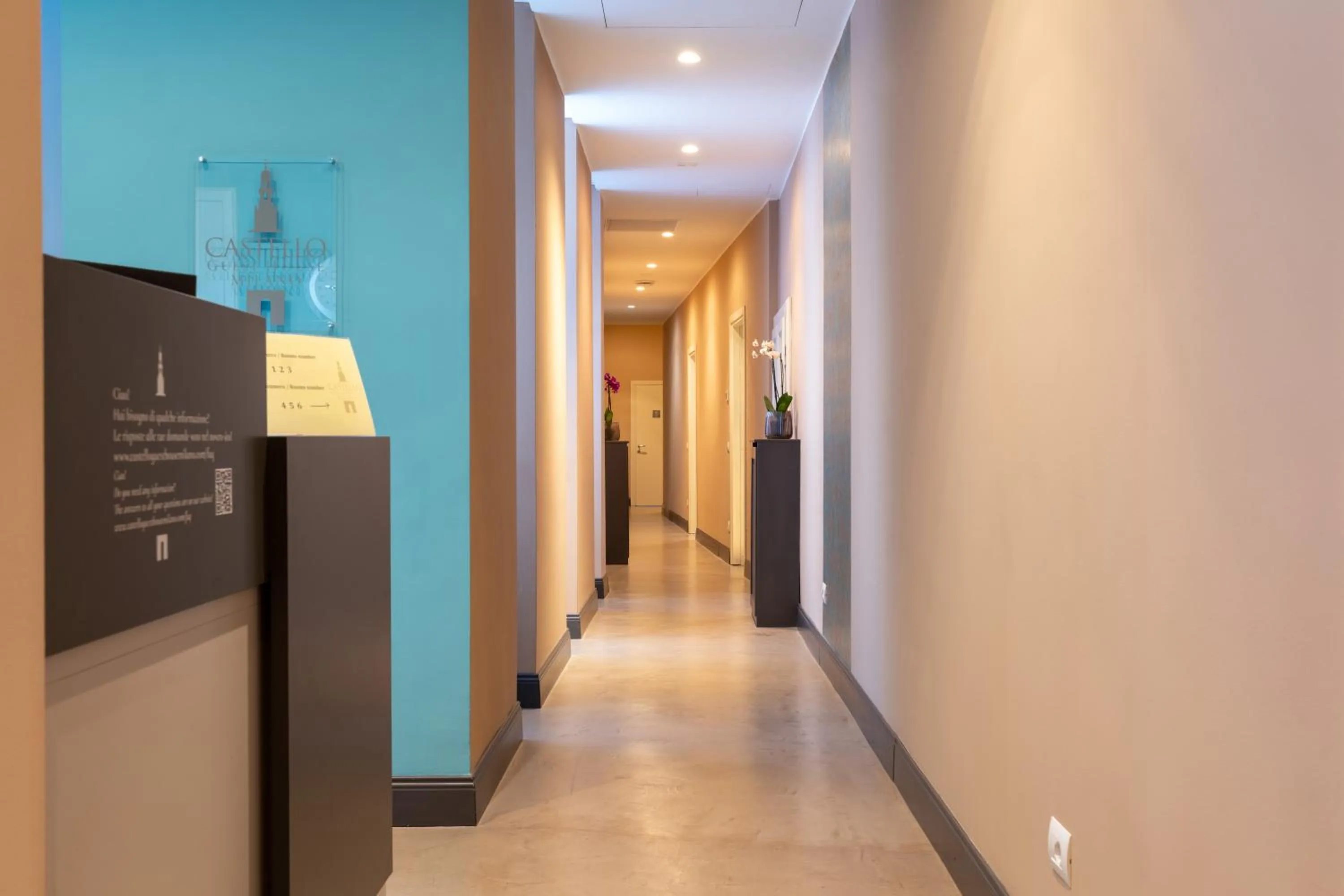 Lobby or reception in Castello Guest House Milano