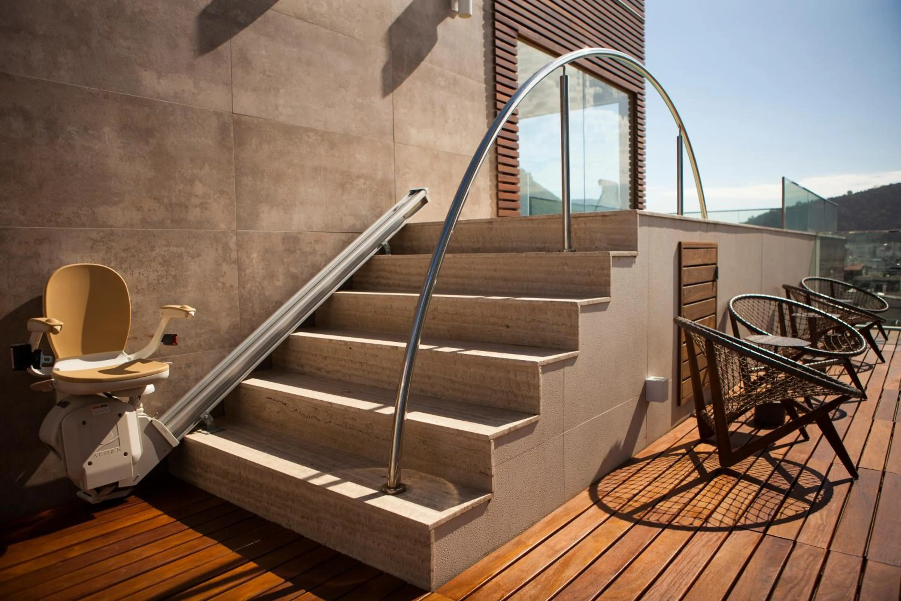 Balcony/Terrace in Ritz Copacabana Hotel