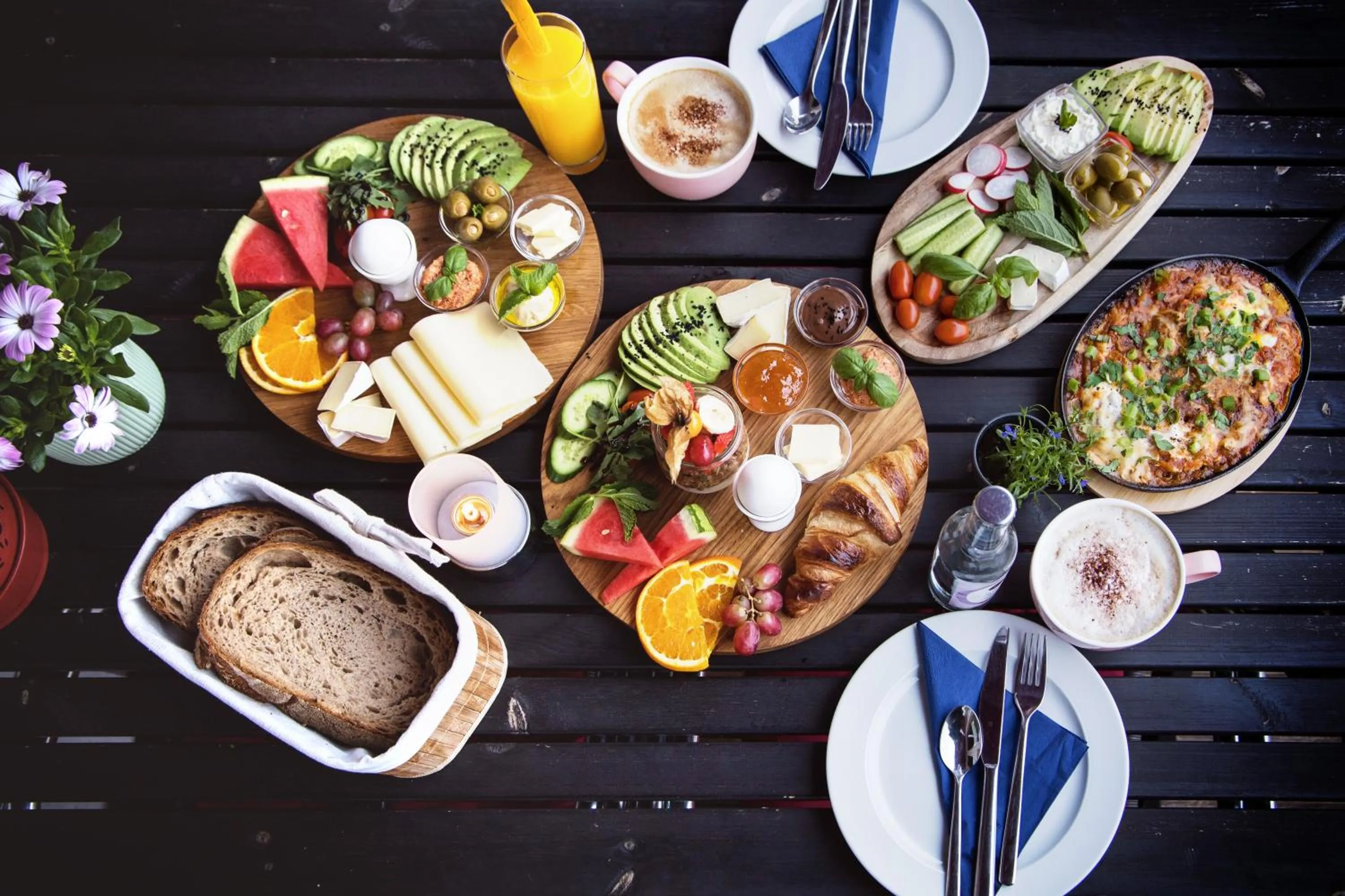 Food and drinks in Hotel Kleiner Markt