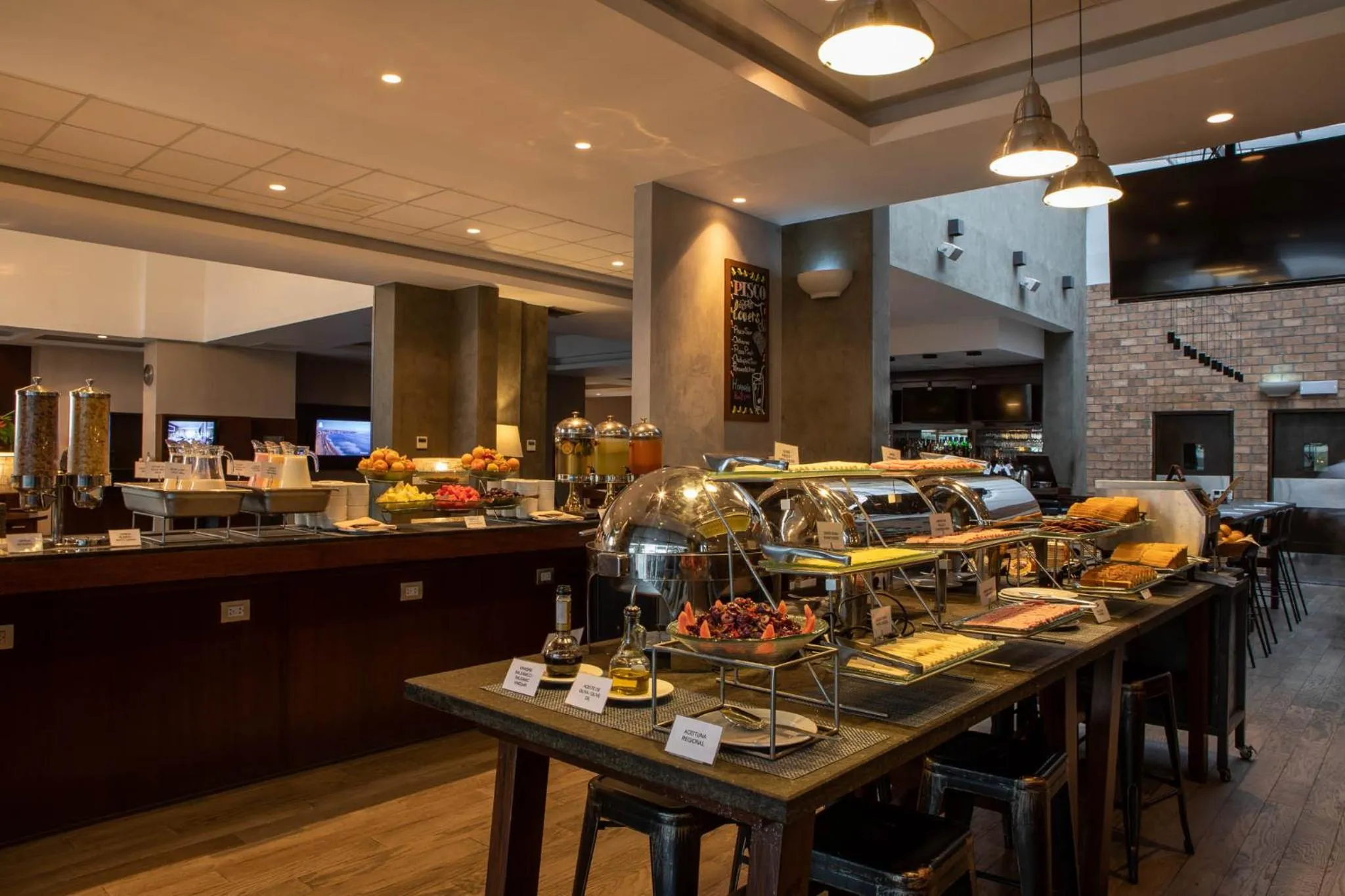 Buffet breakfast in Casa Andina Select Tacna