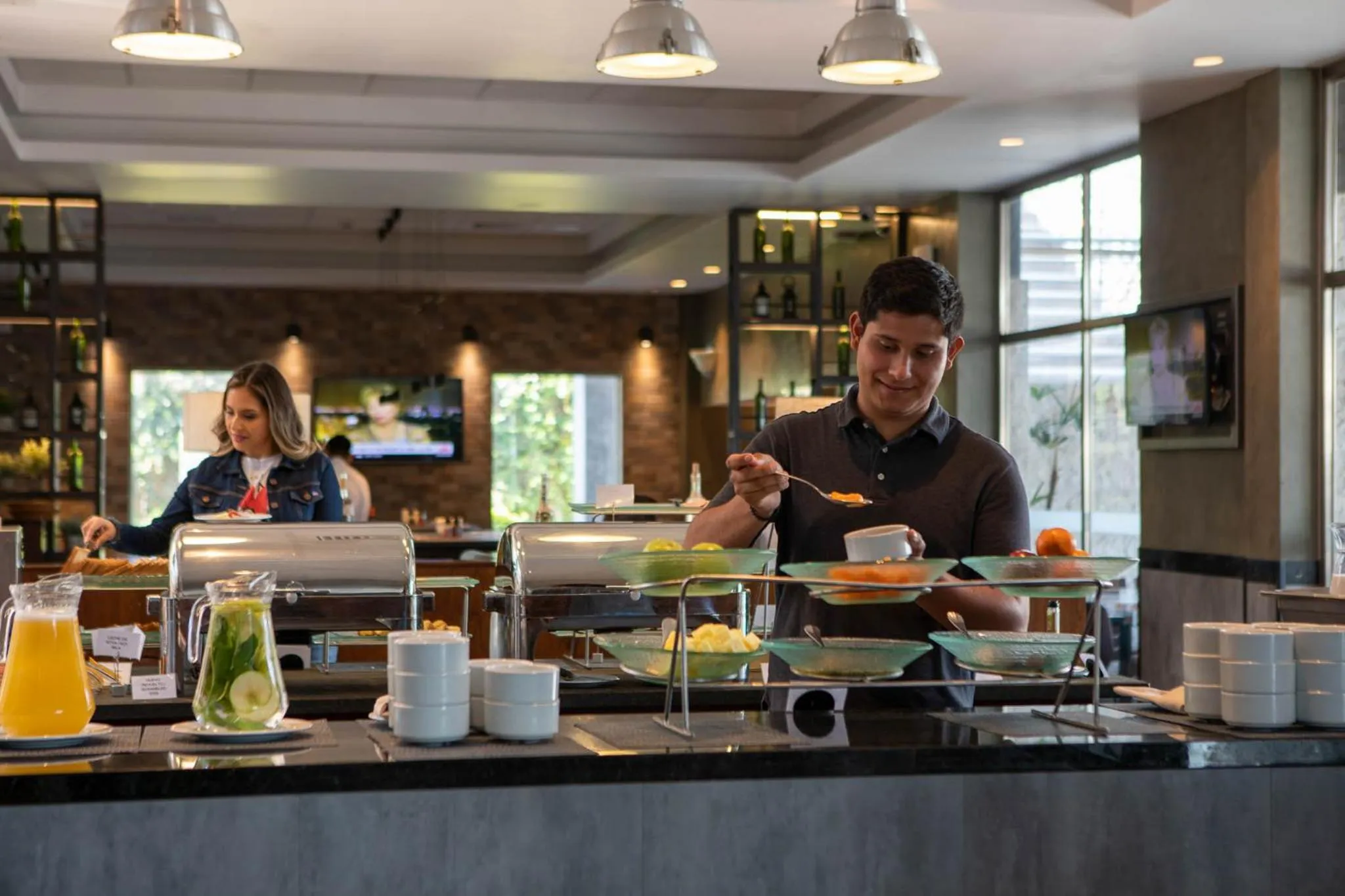 Buffet breakfast in Casa Andina Select Tacna