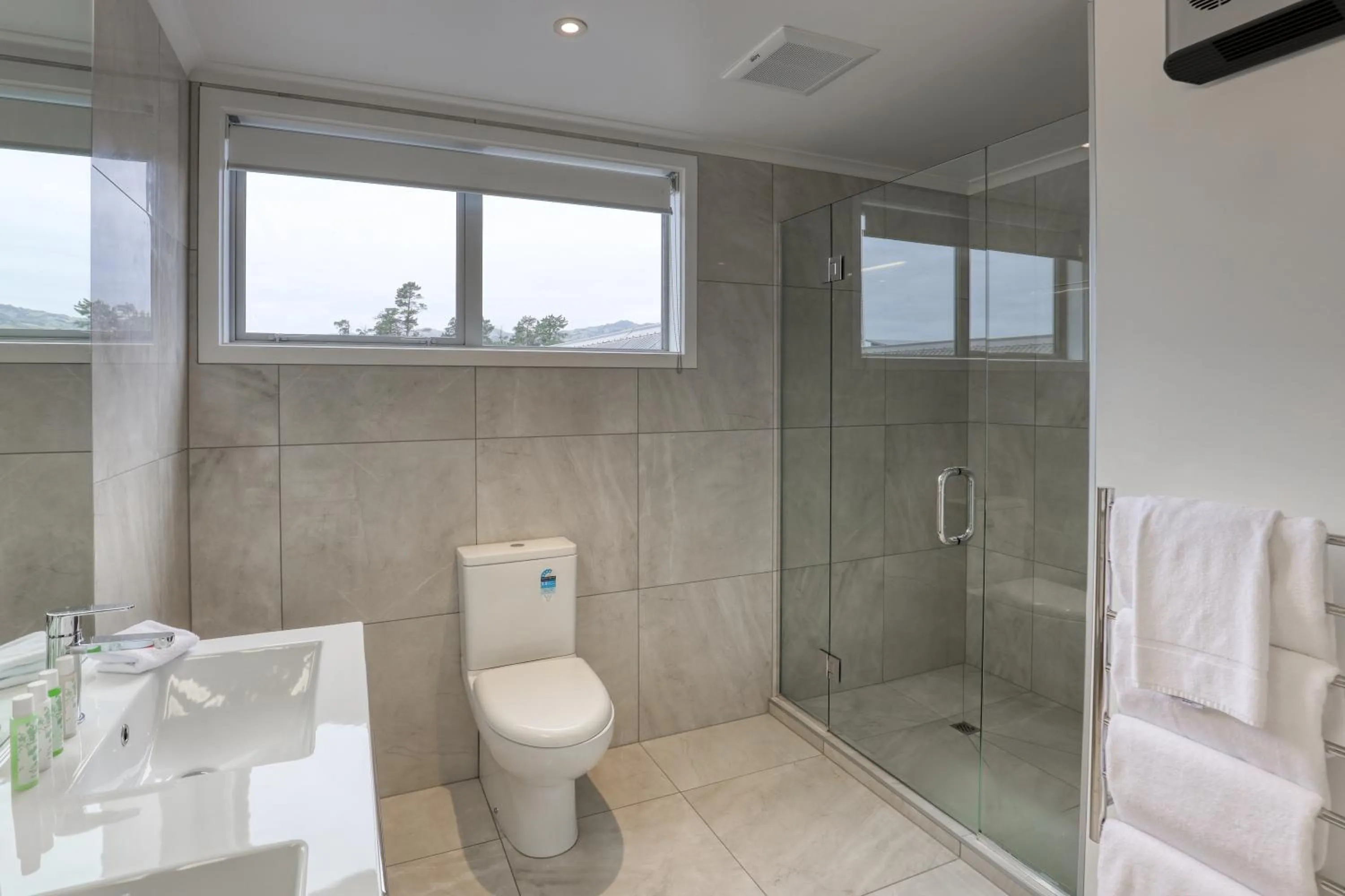 Bathroom in Marsden Lake Resort Central Otago