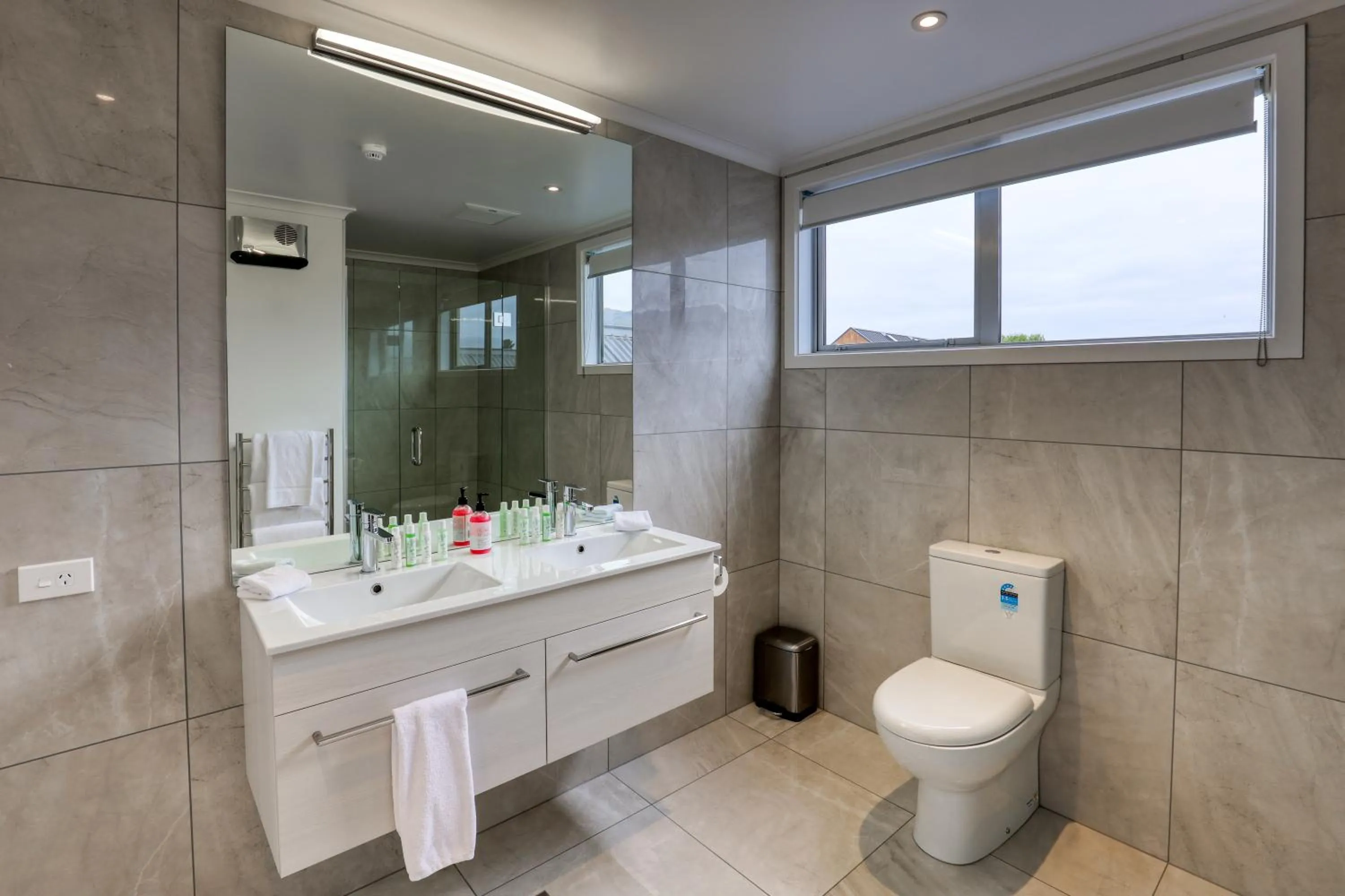 Bathroom in Marsden Lake Resort Central Otago