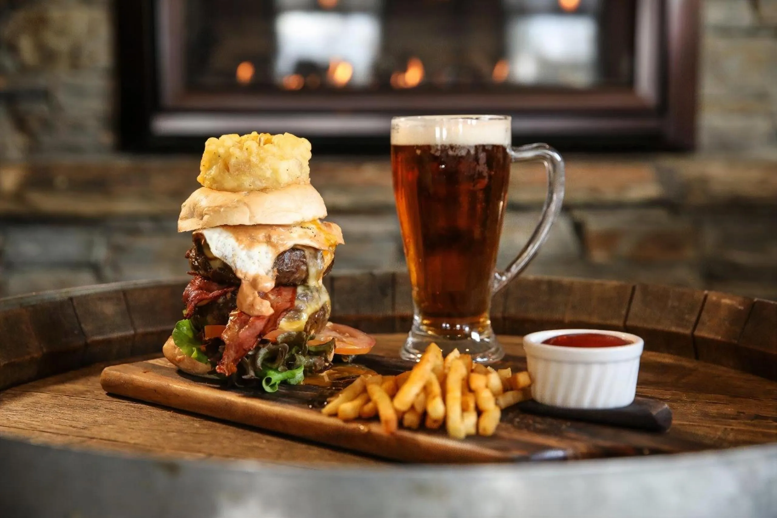 Restaurant/places to eat in Marsden Lake Resort Central Otago