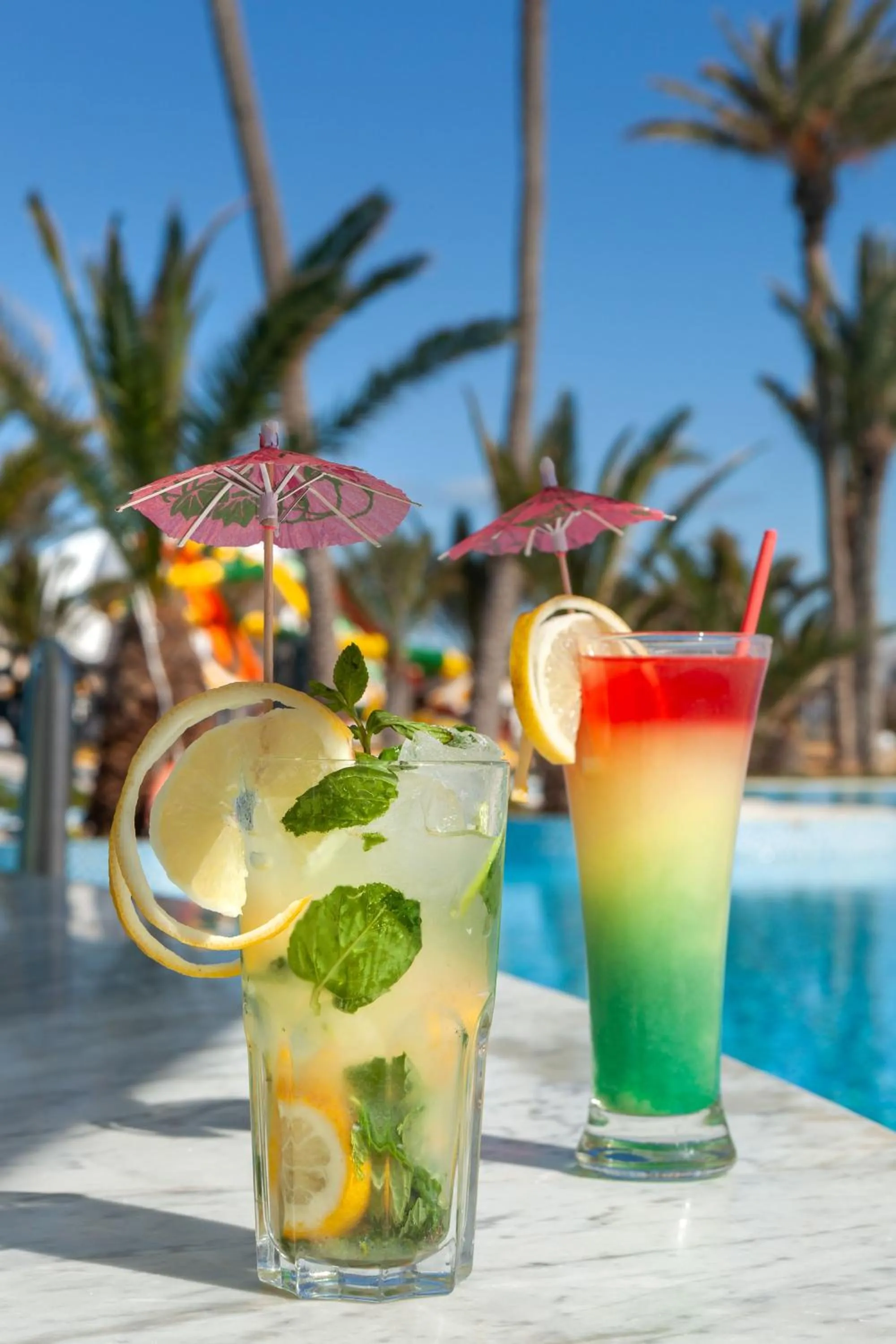 Drinks in Djerba Holiday Beach