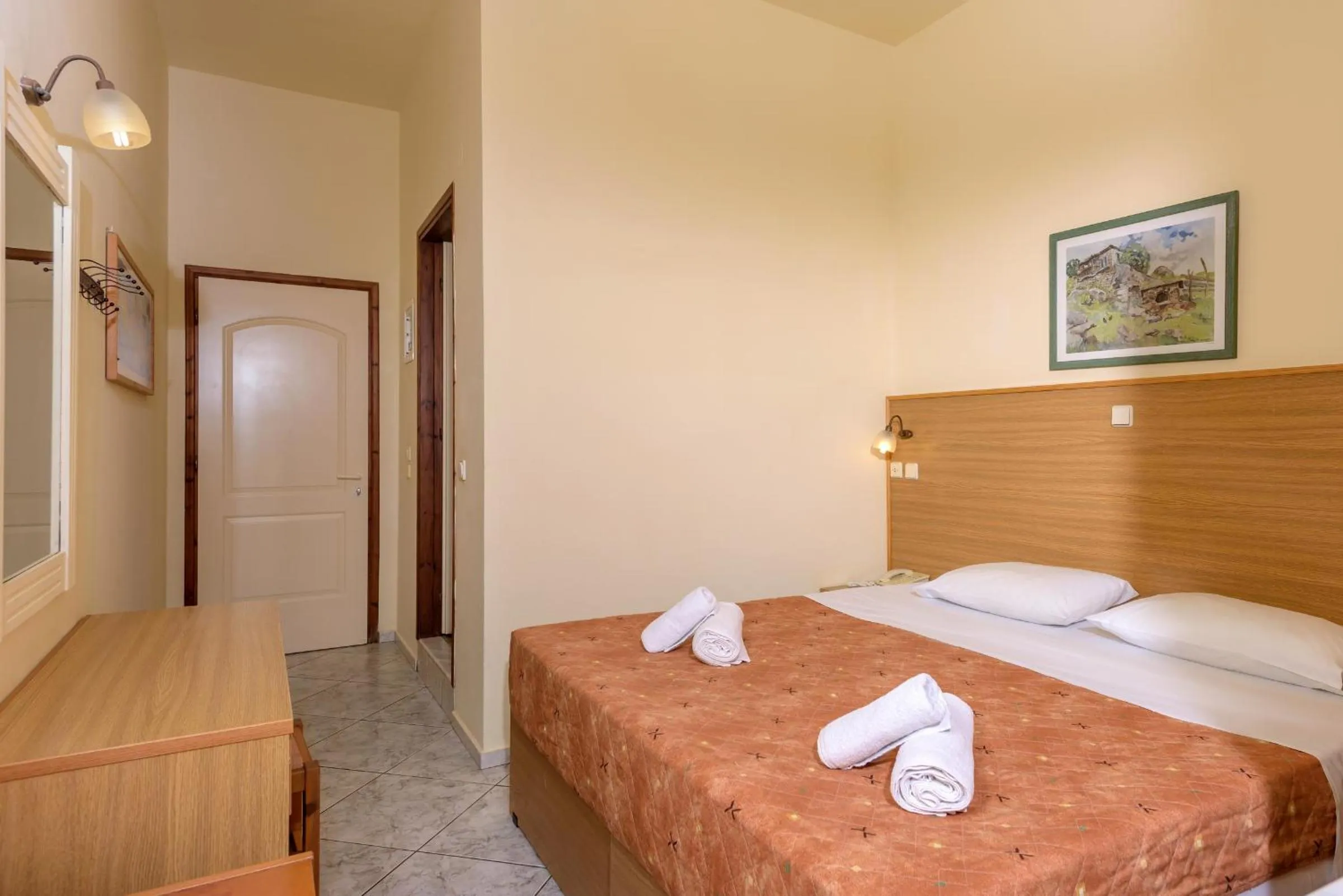 Bedroom in Eri Beach & Village Hotel