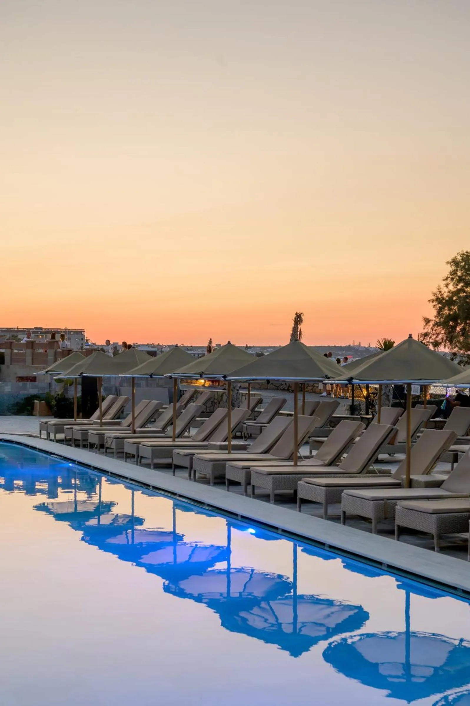 Swimming pool in Eri Beach & Village Hotel