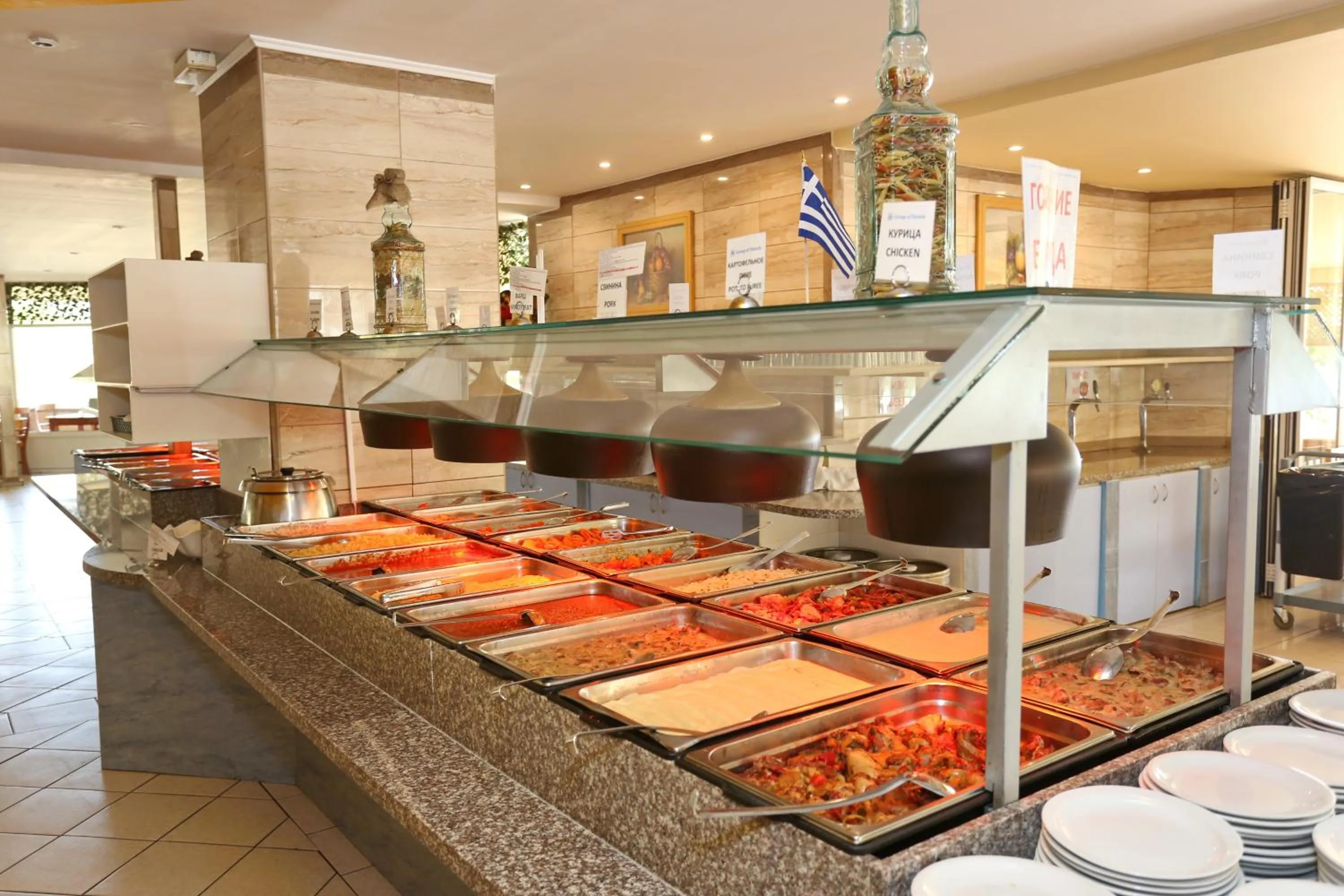 Restaurant/places to eat in Eri Beach & Village Hotel