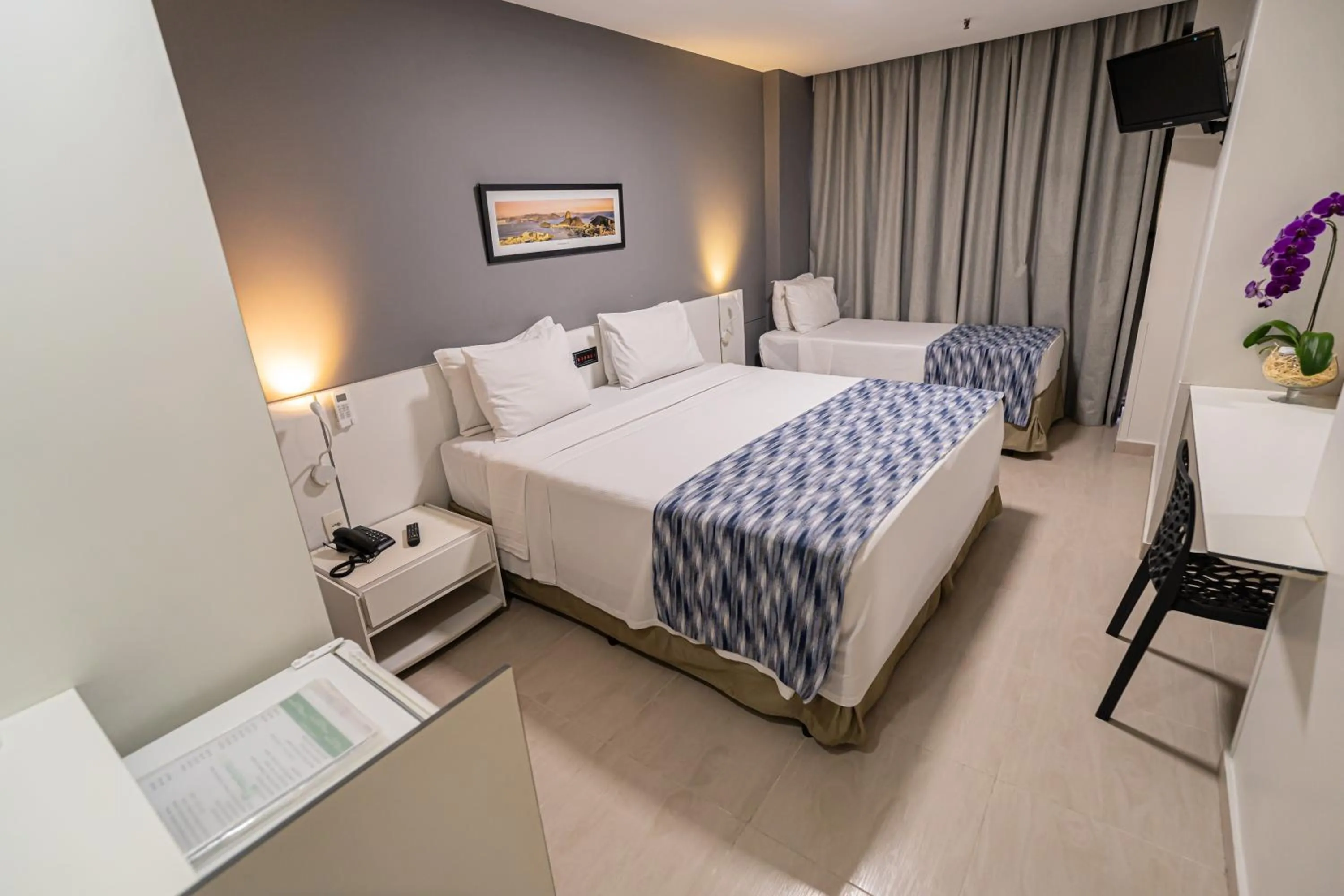 Bed in Hotel Nacional Inn Rio Copacabana