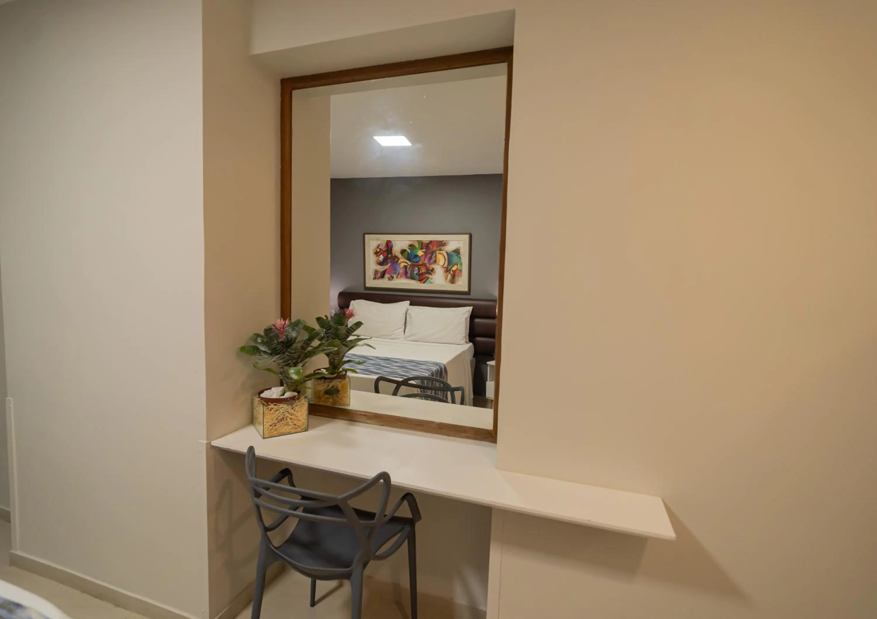 View (from property/room), Bed in Hotel Nacional Inn Rio Copacabana