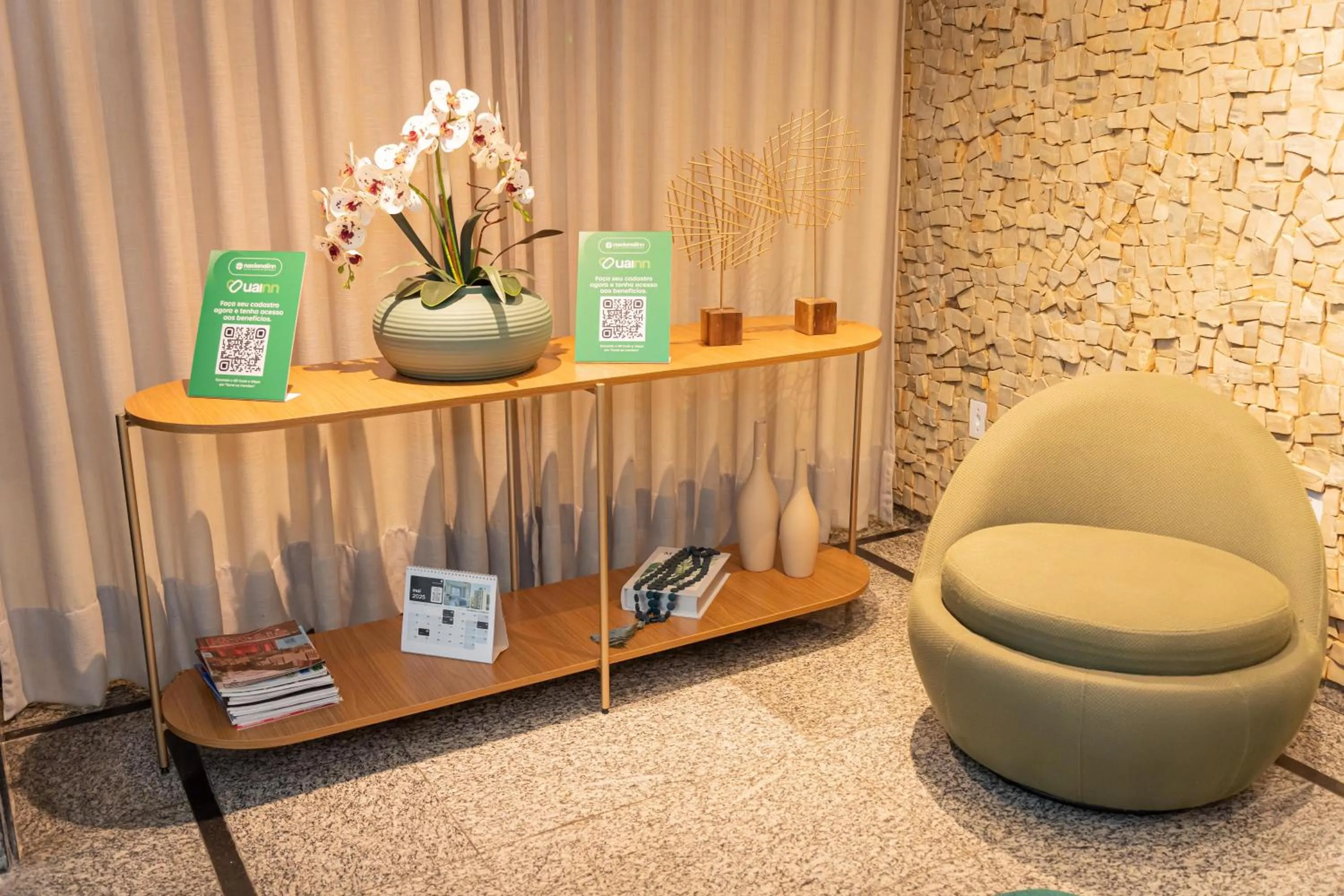 Lobby or reception in Hotel Nacional Inn Rio Copacabana