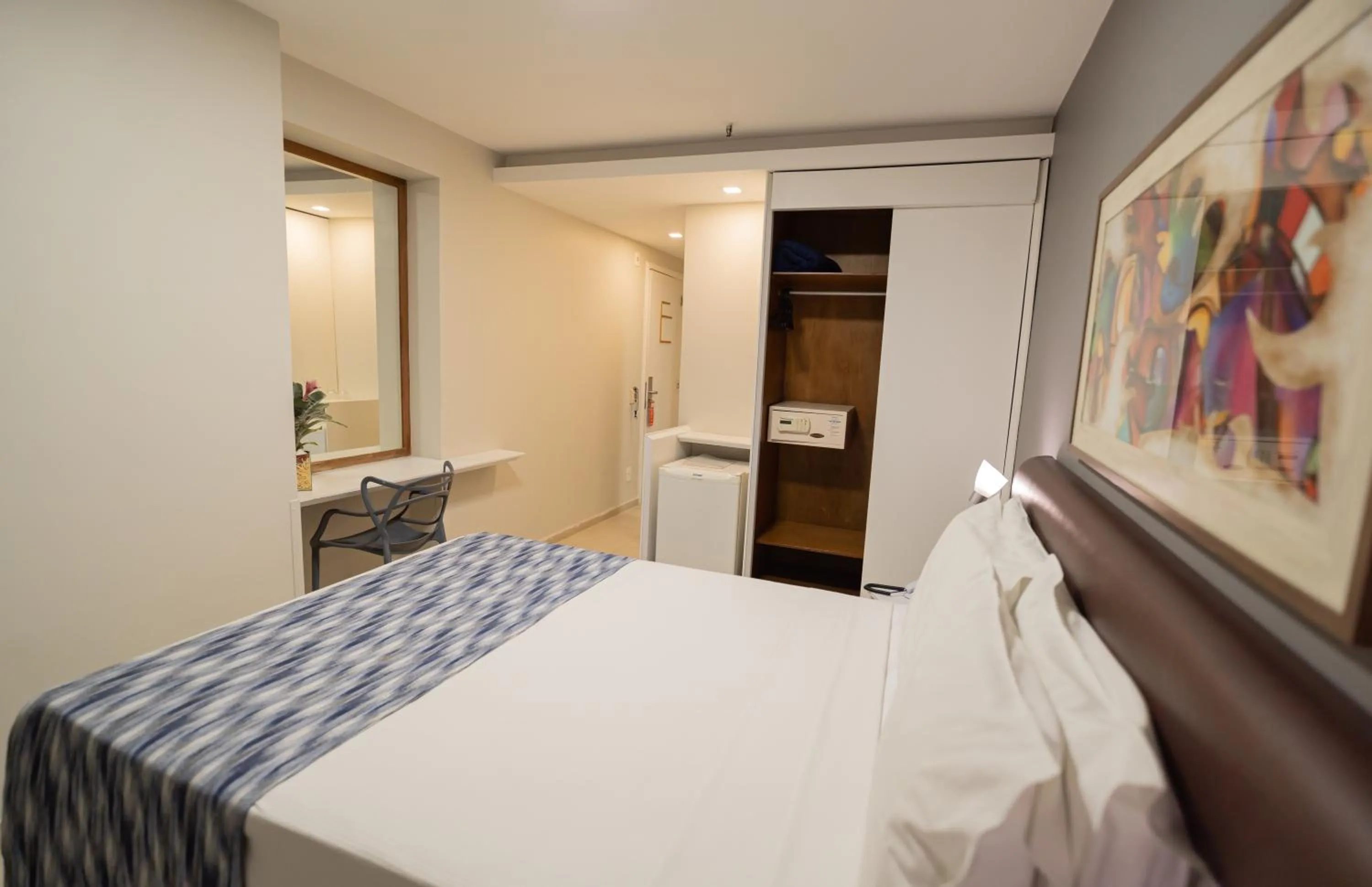 View (from property/room), Bed in Hotel Nacional Inn Rio Copacabana