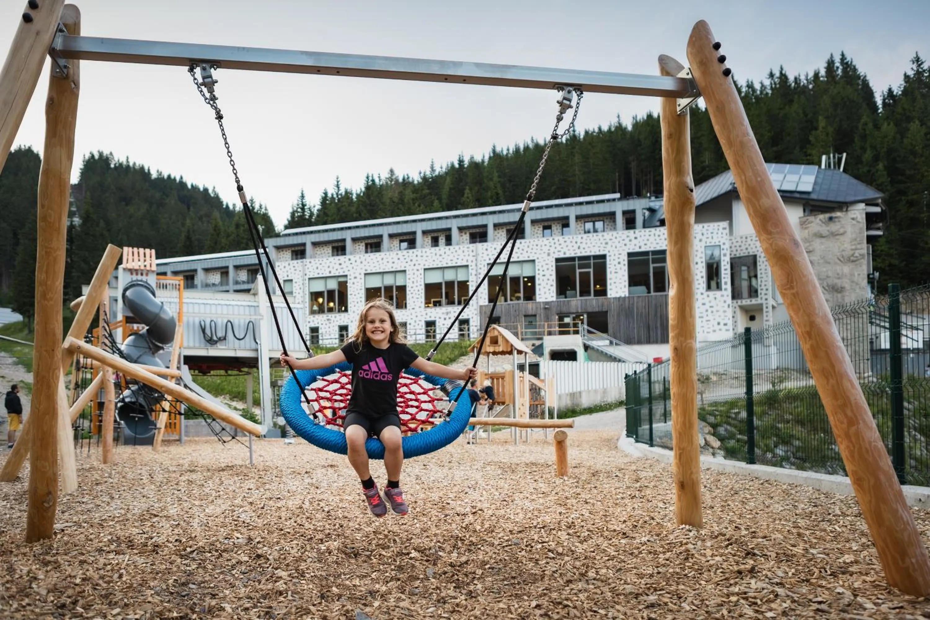 Children play ground in Wellness Hotel Montis