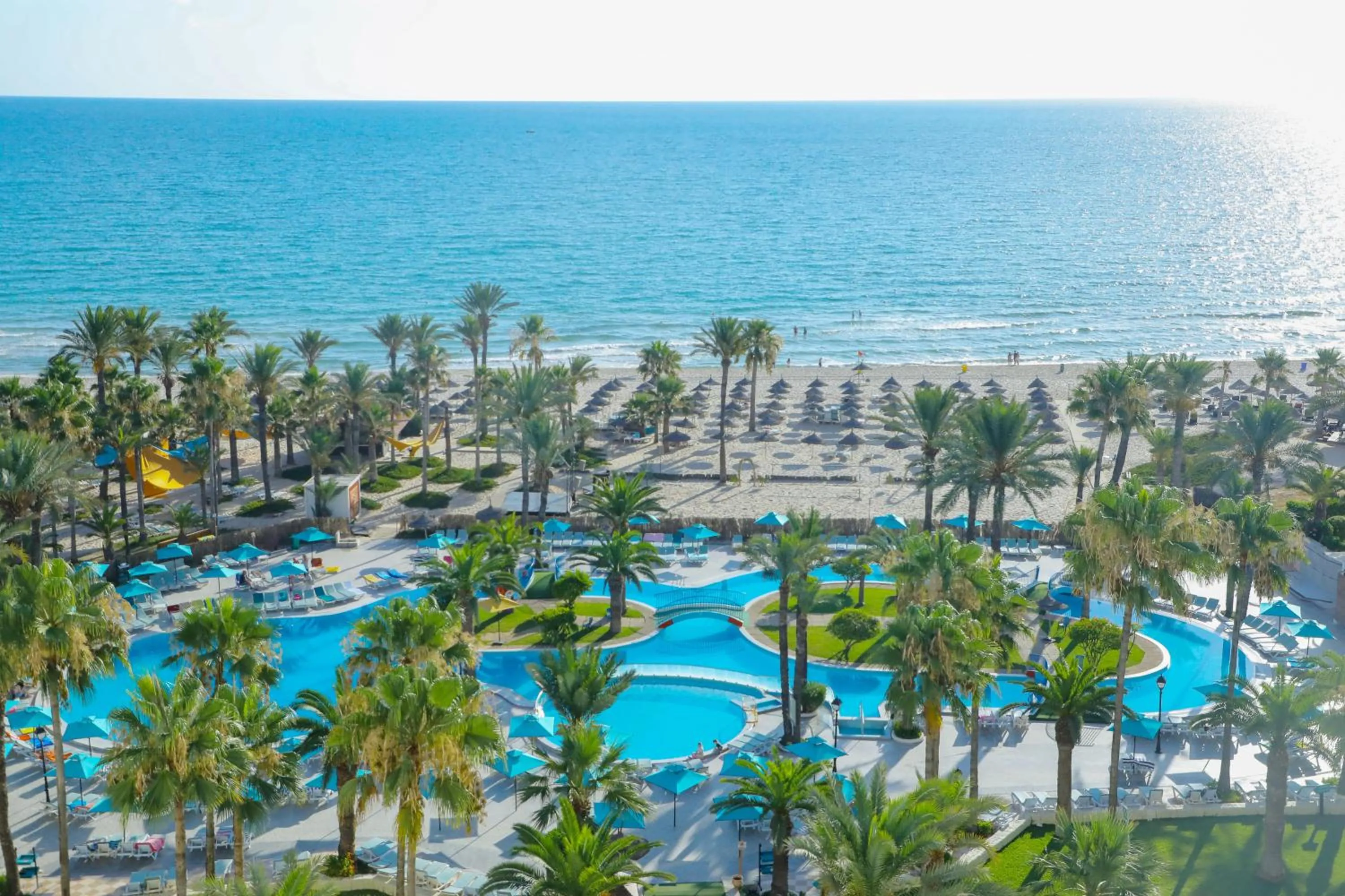 Swimming pool in Riadh Palms- Resort & Spa