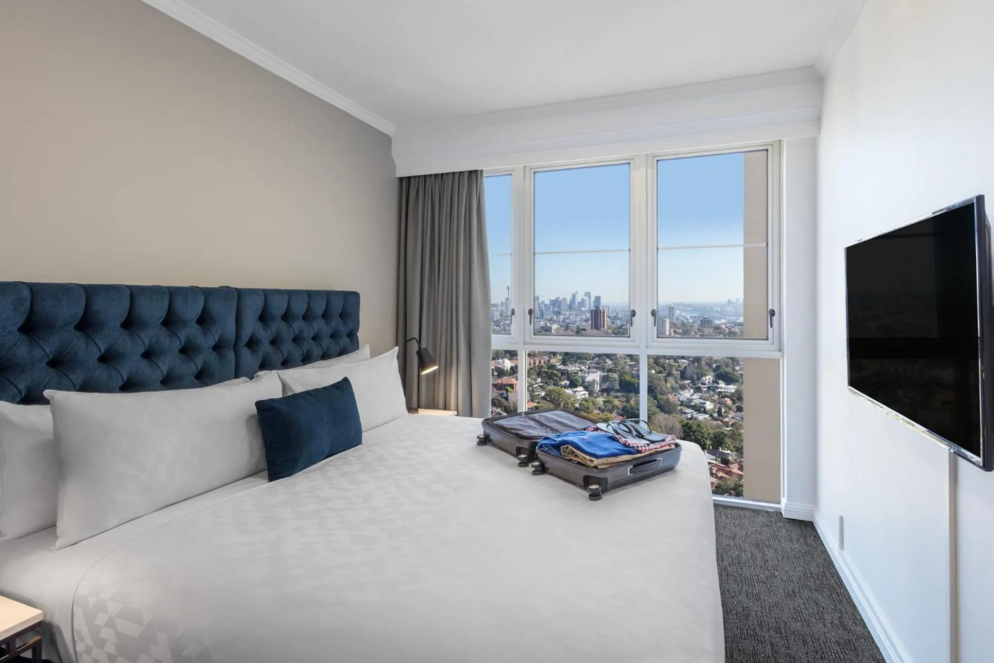 Bedroom, Bed in Meriton Suites Bondi Junction