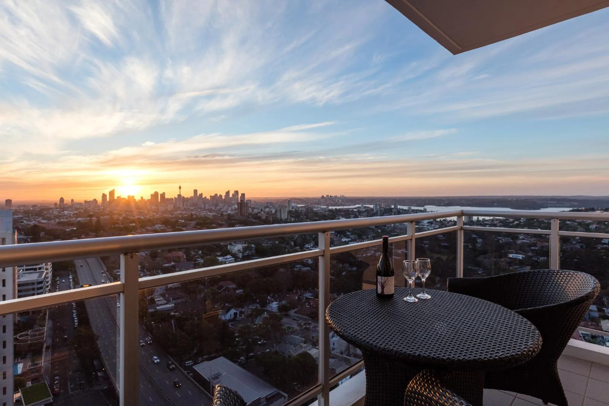 Balcony/Terrace in Meriton Suites Bondi Junction