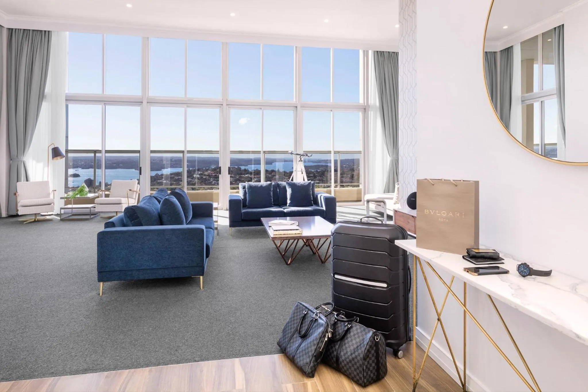 Living room in Meriton Suites Bondi Junction