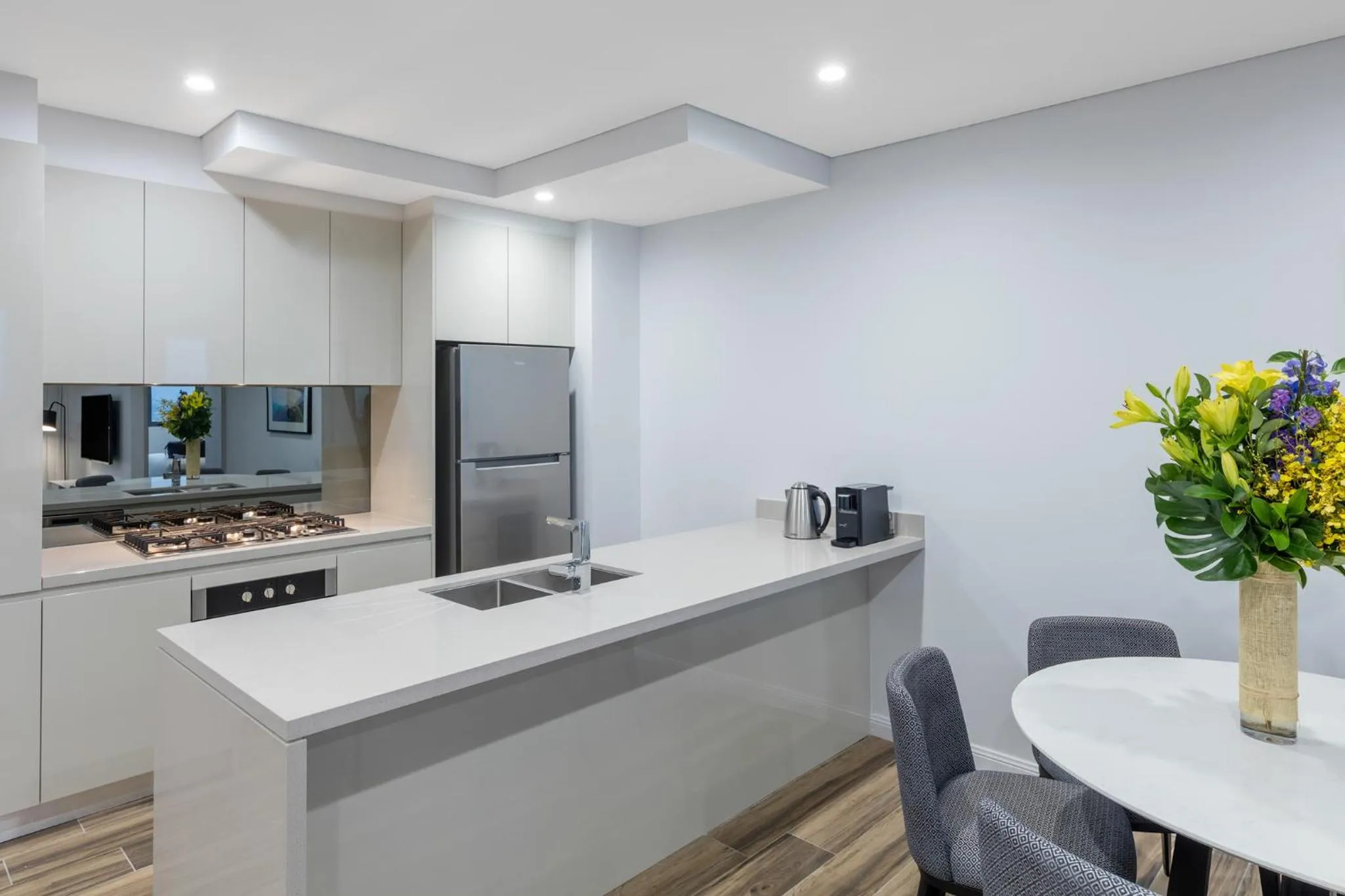 kitchen in Meriton Suites Bondi Junction
