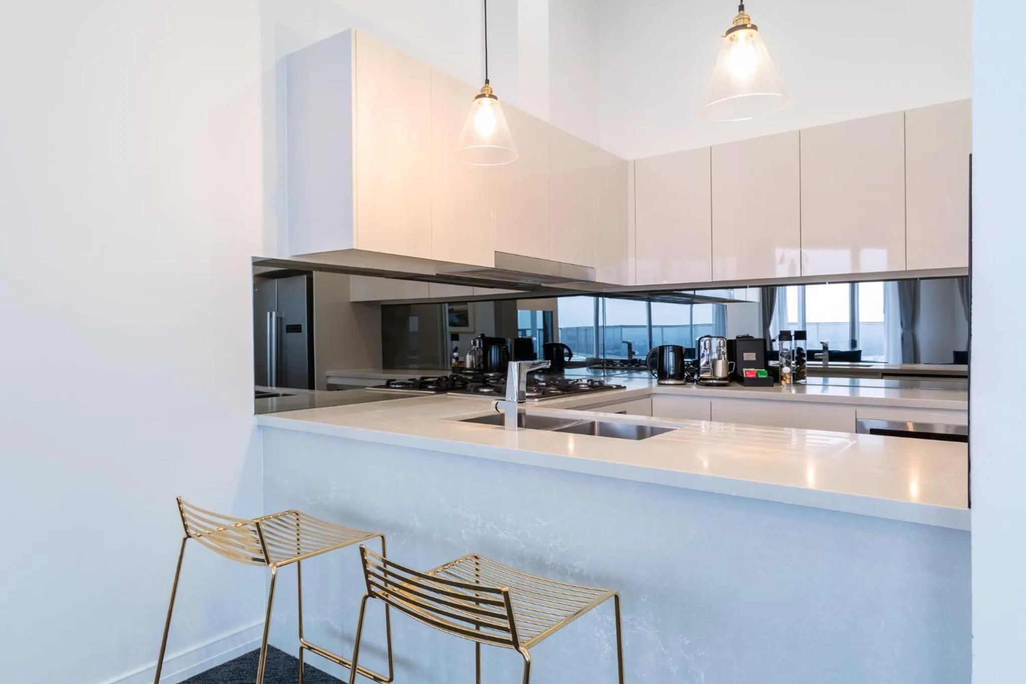 kitchen in Meriton Suites Bondi Junction