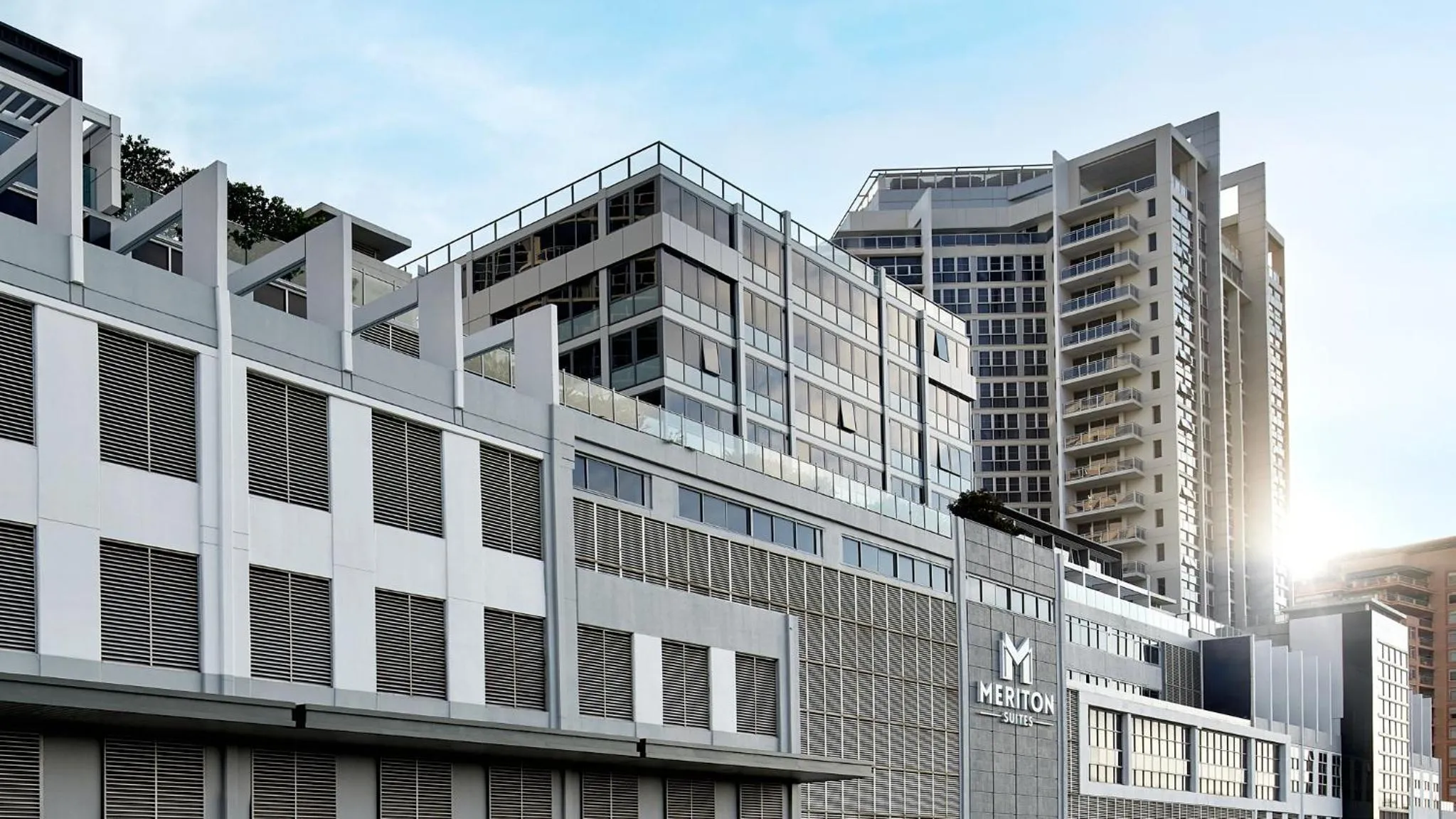 Property building in Meriton Suites Bondi Junction