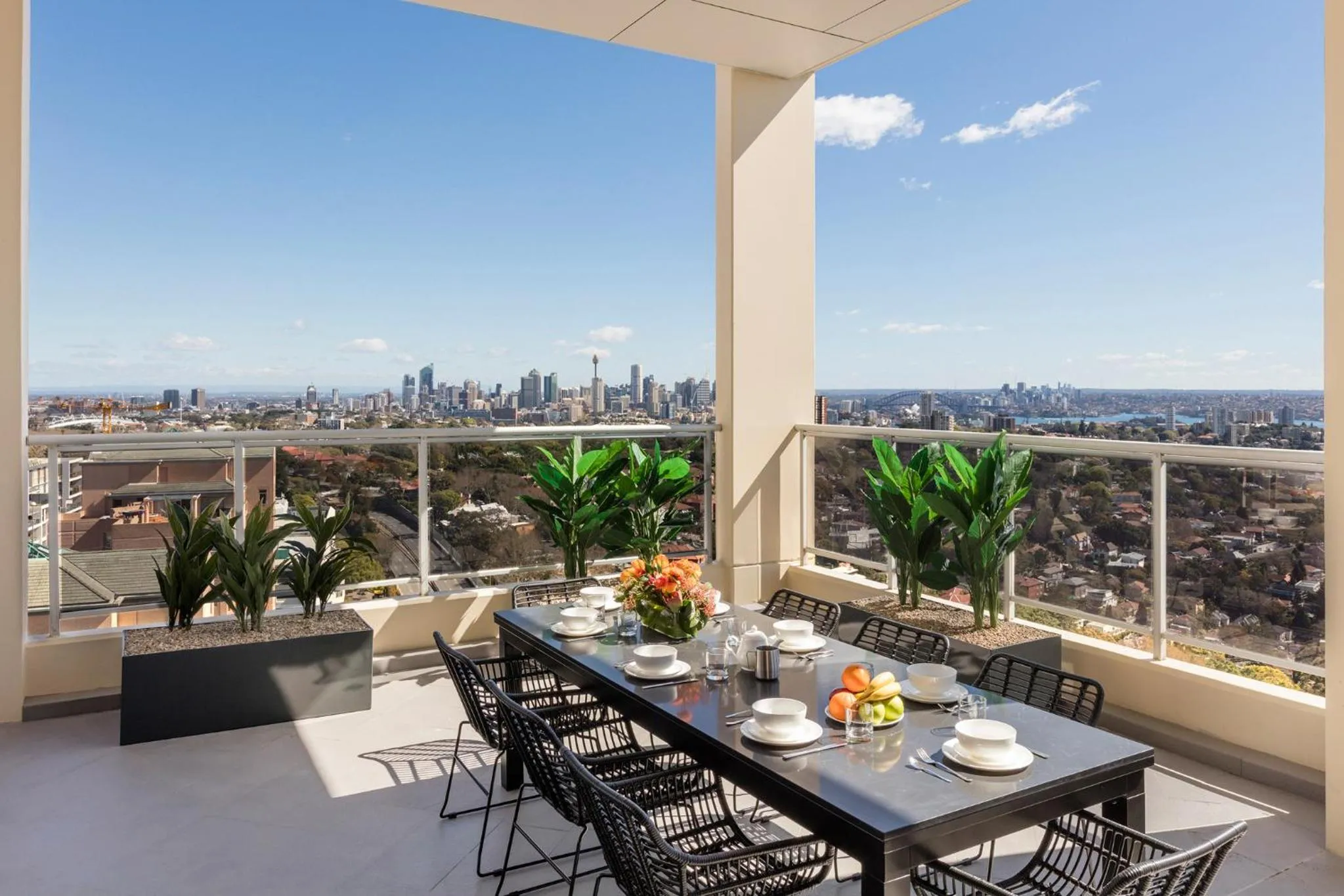 Balcony/Terrace in Meriton Suites Bondi Junction
