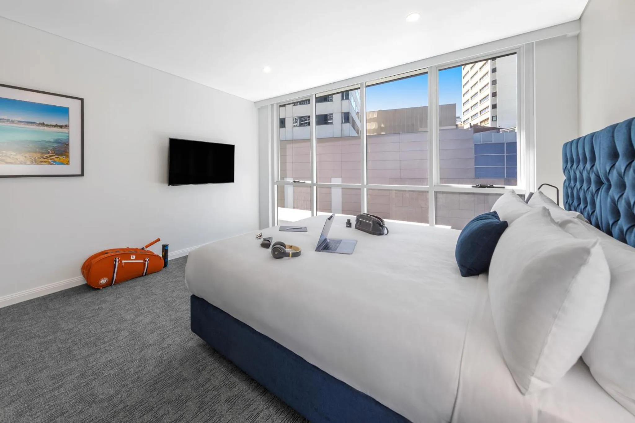 Bedroom, Bed in Meriton Suites Bondi Junction