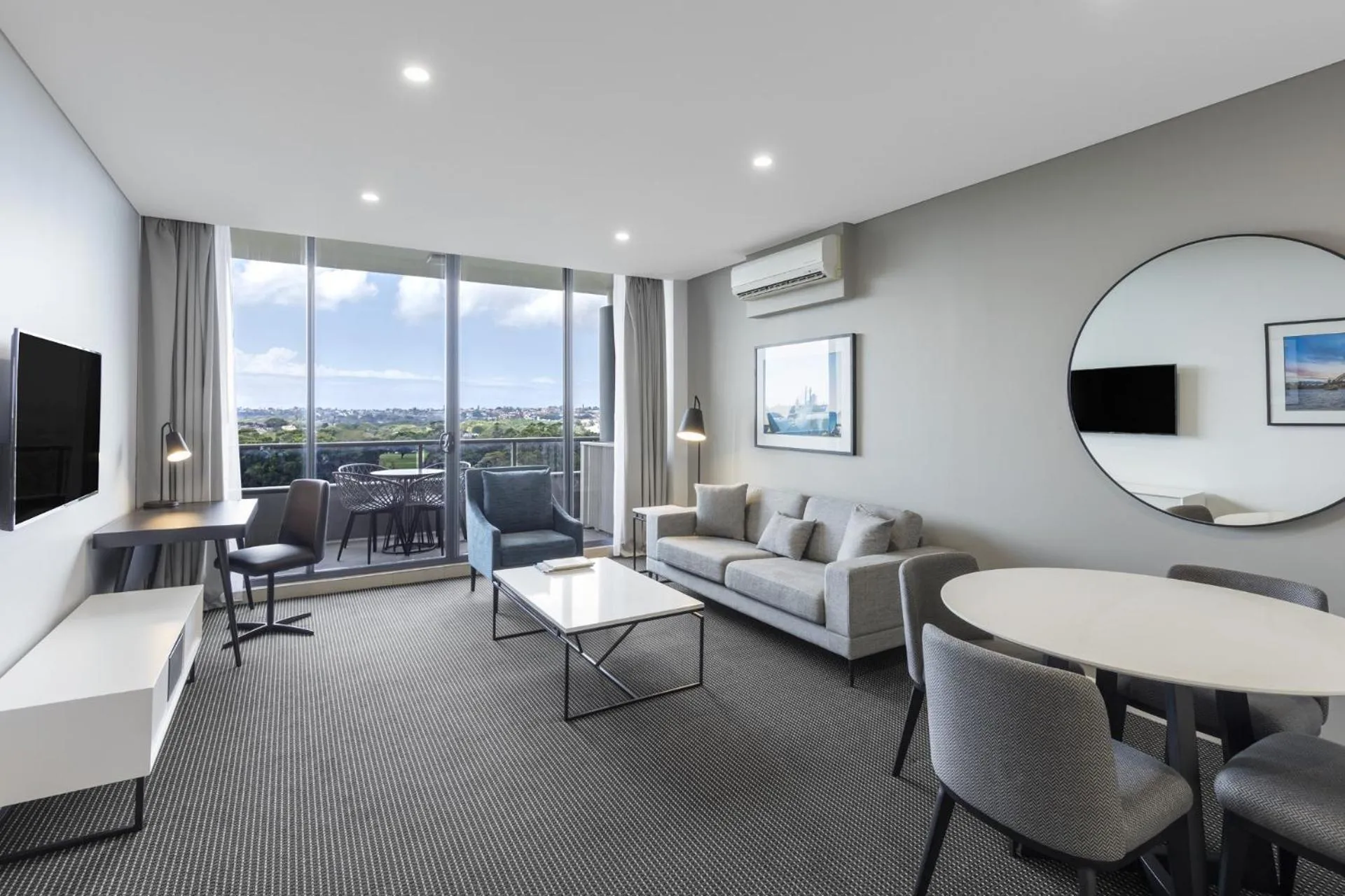 Living room in Meriton Suites Waterloo