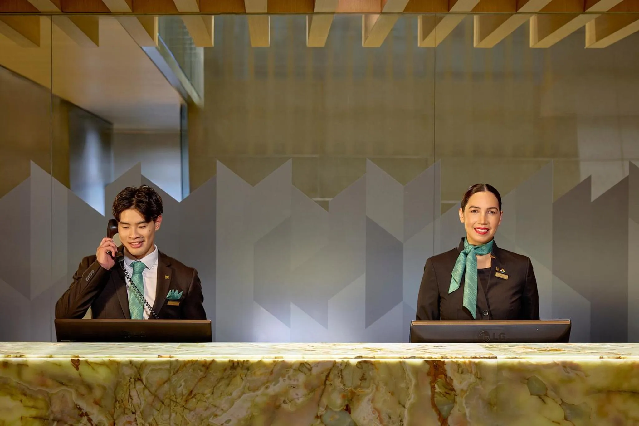 Lobby or reception in Meriton Suites World Tower, Sydney