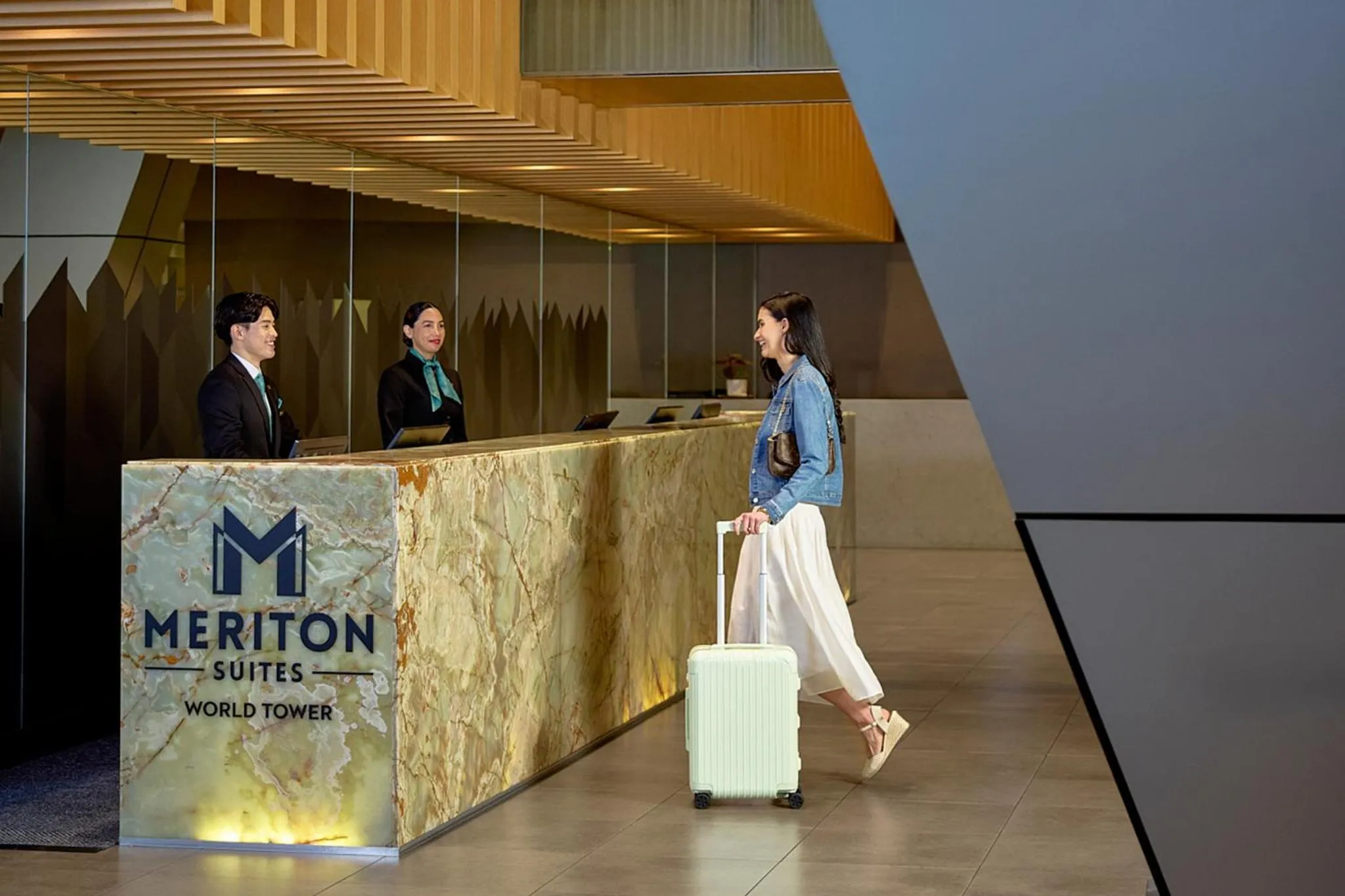 Lobby or reception in Meriton Suites World Tower, Sydney