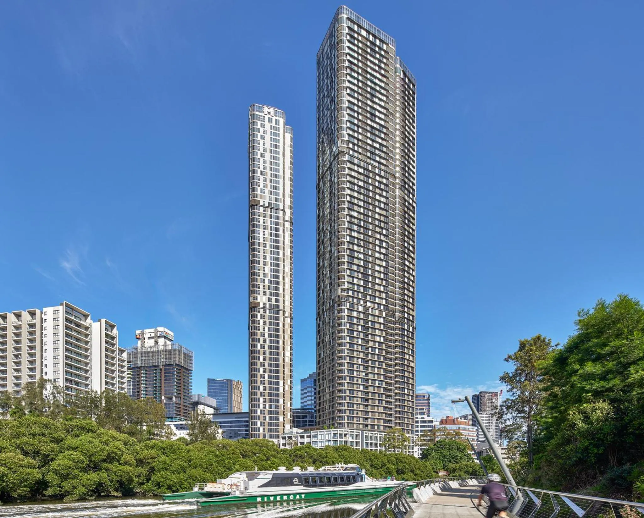 Property building in Meriton Suites George Street, Parramatta