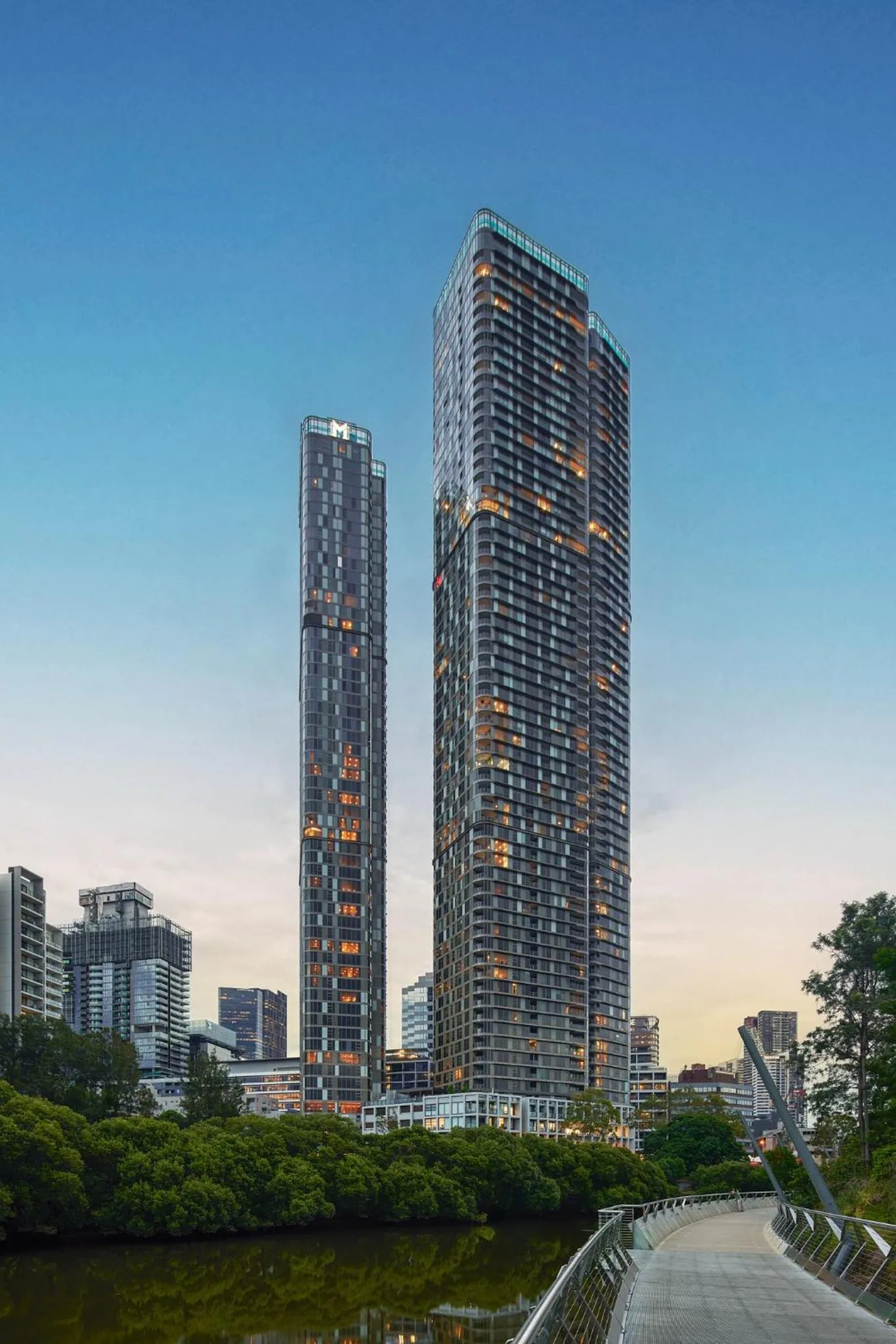 Property building in Meriton Suites George Street, Parramatta