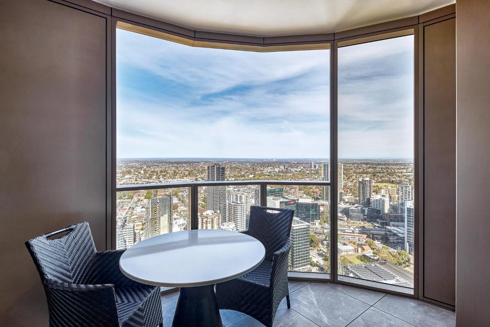 Balcony/Terrace in Meriton Suites George Street, Parramatta