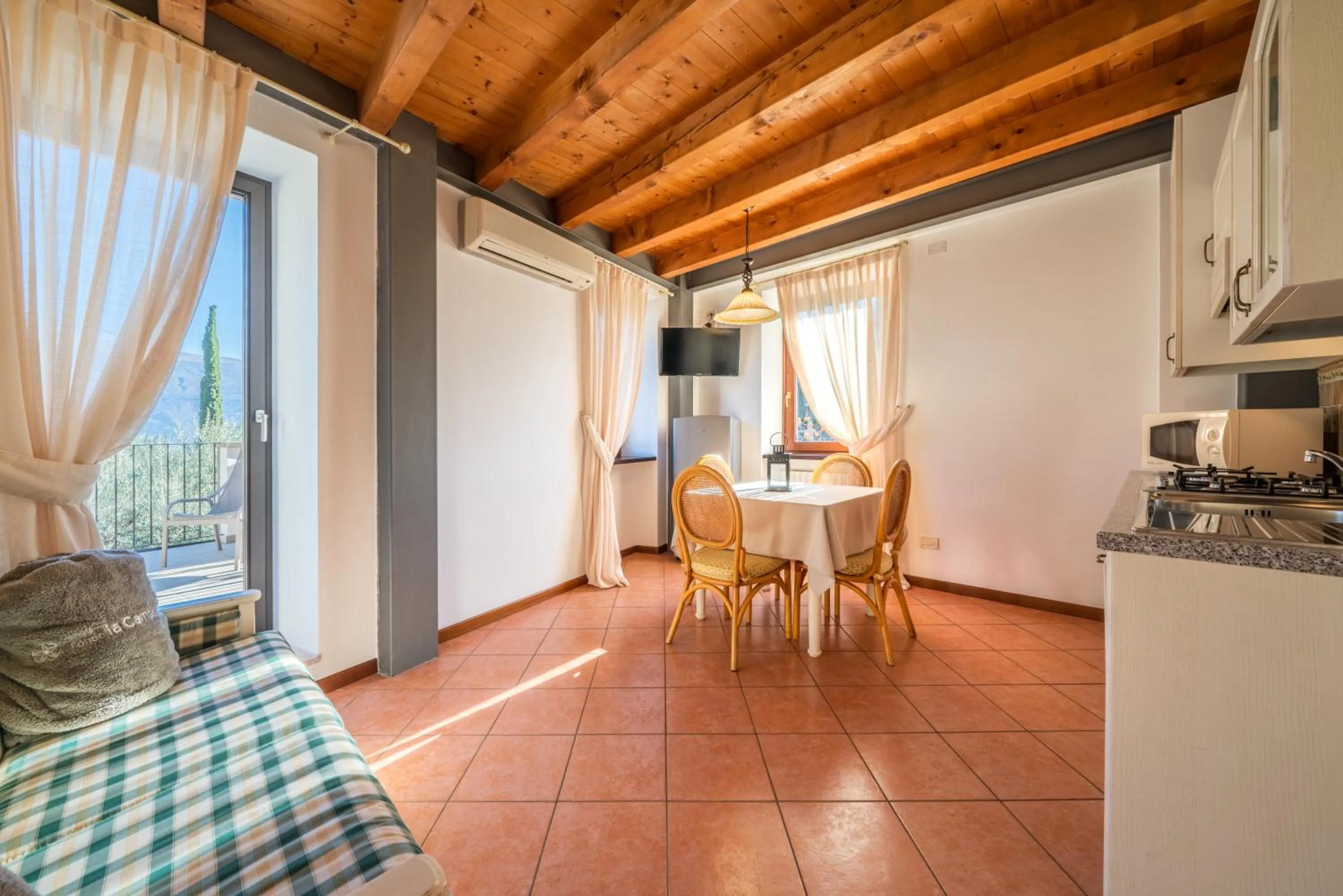 Kitchen or kitchenette in Residence Fondo La Campagnola