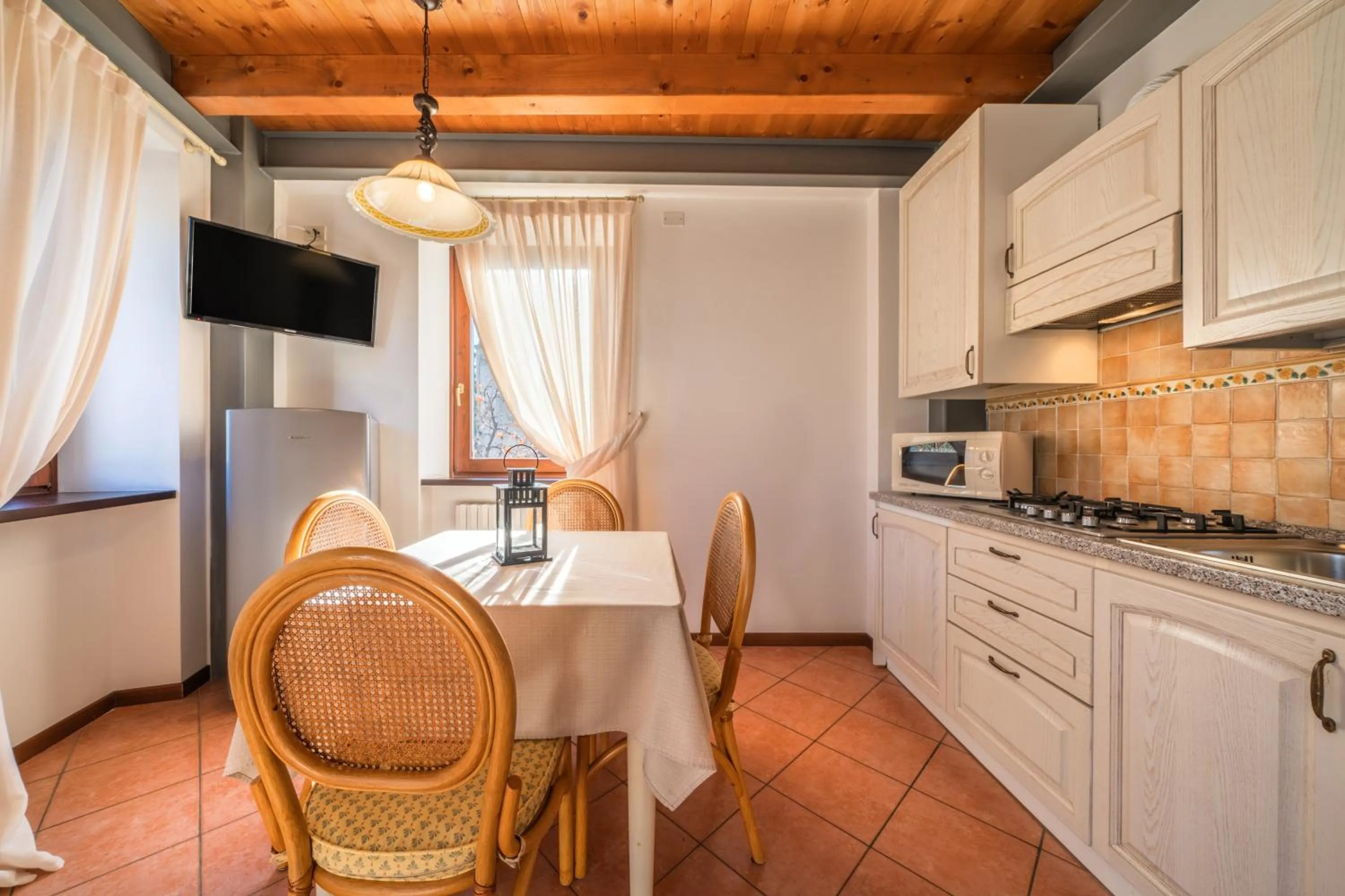 Kitchen or kitchenette in Residence Fondo La Campagnola