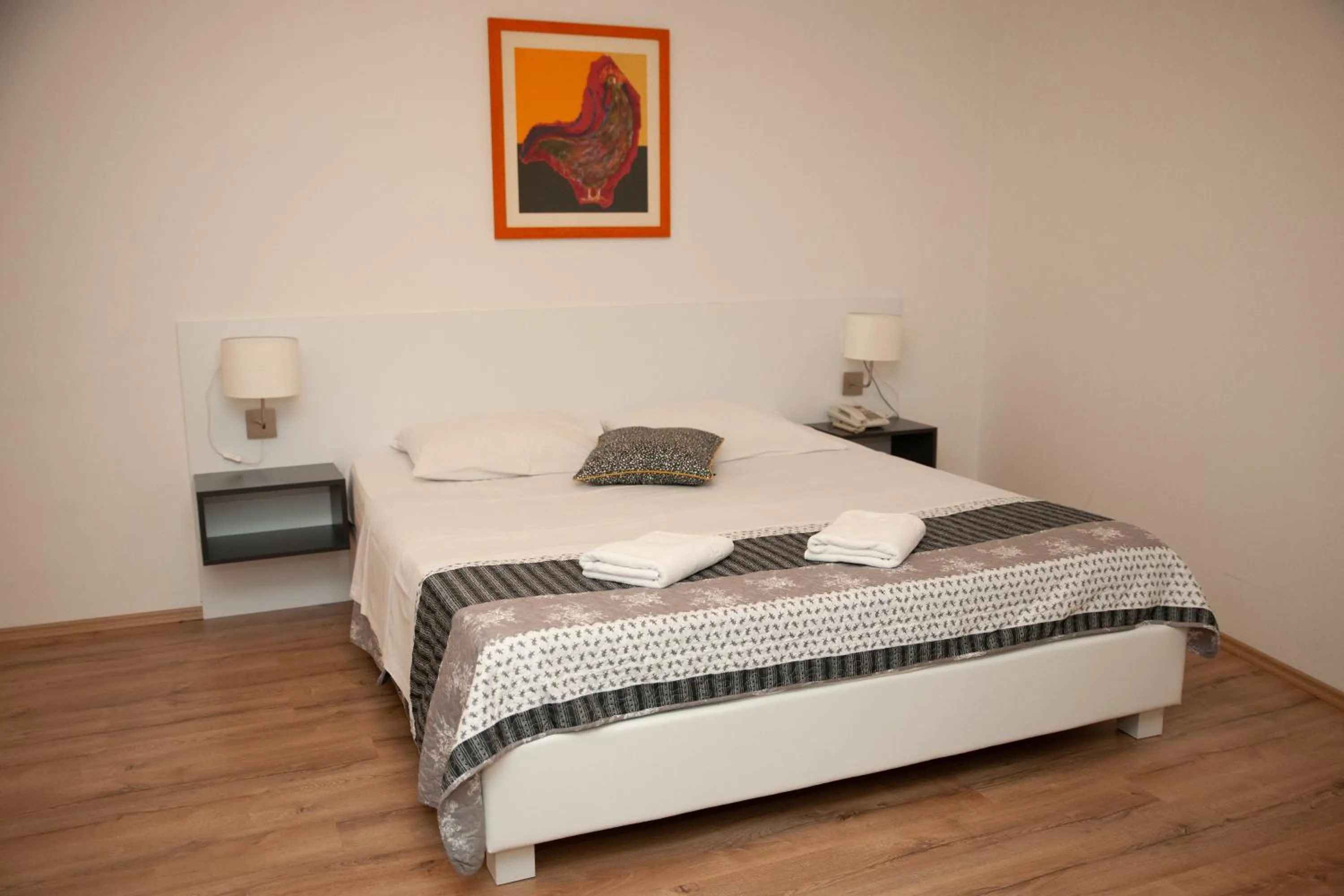 Bed in Hotel Paquito