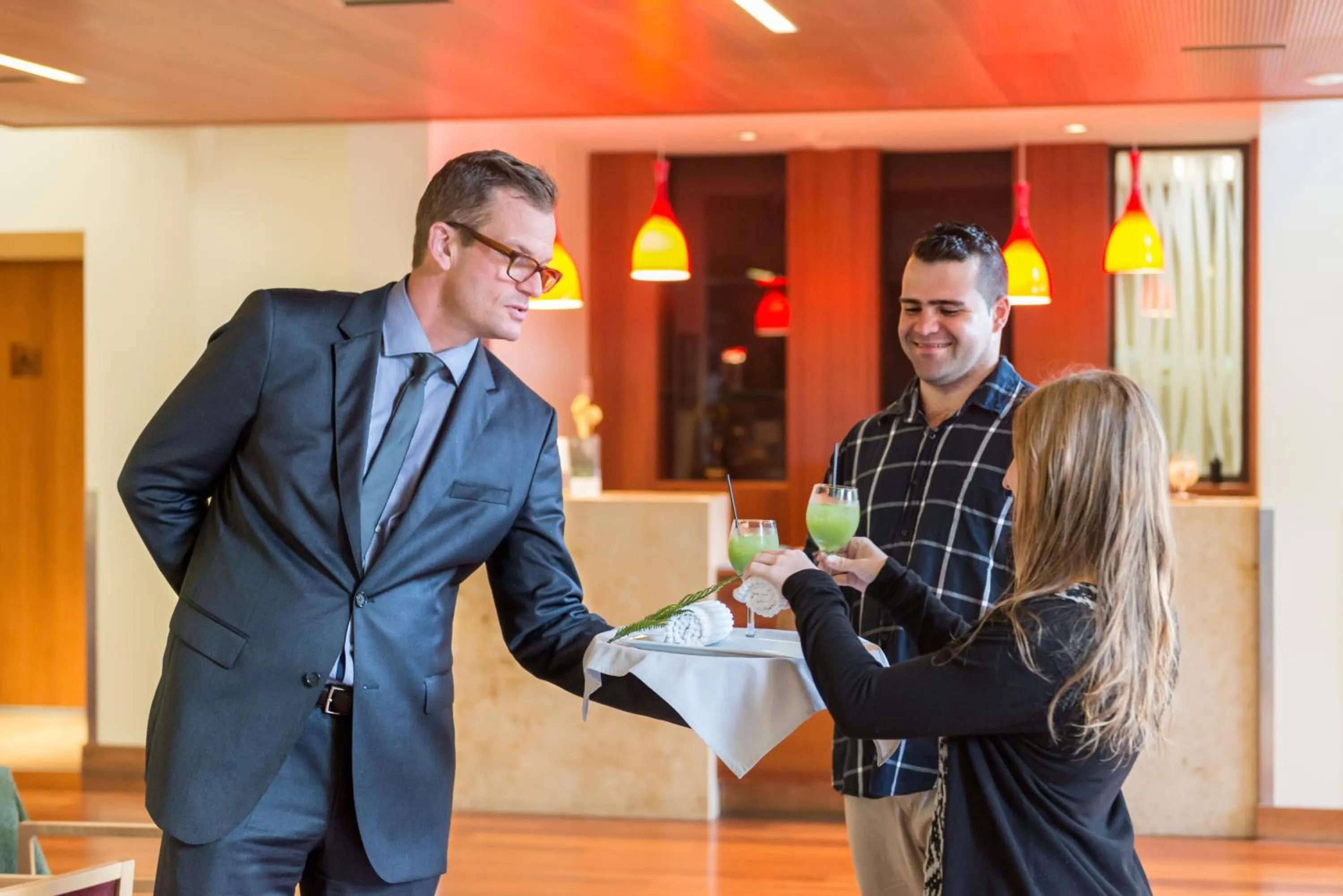 Food and drinks in Legacy Te Waonui Hotel Franz Josef