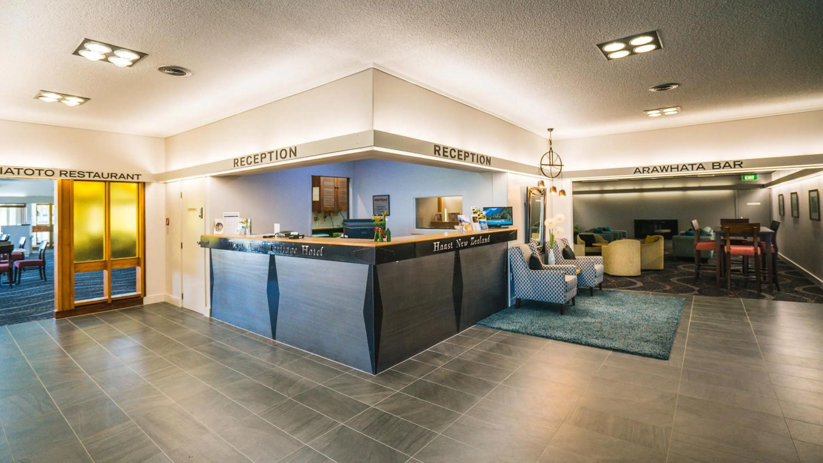 Lobby or reception in Heartland Hotel Haast