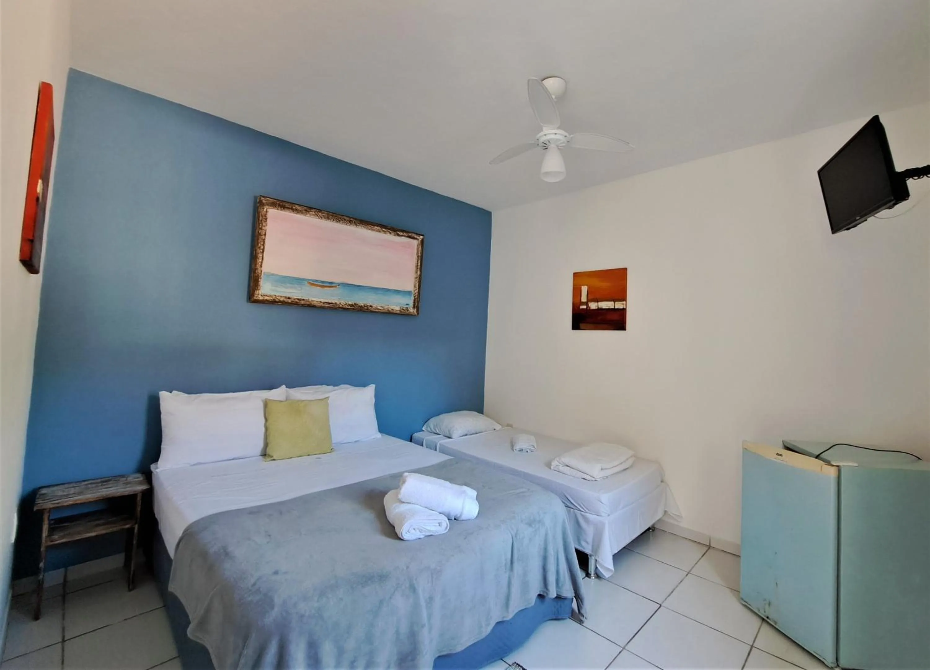 Photo of the whole room in As Palmeiras Pousada