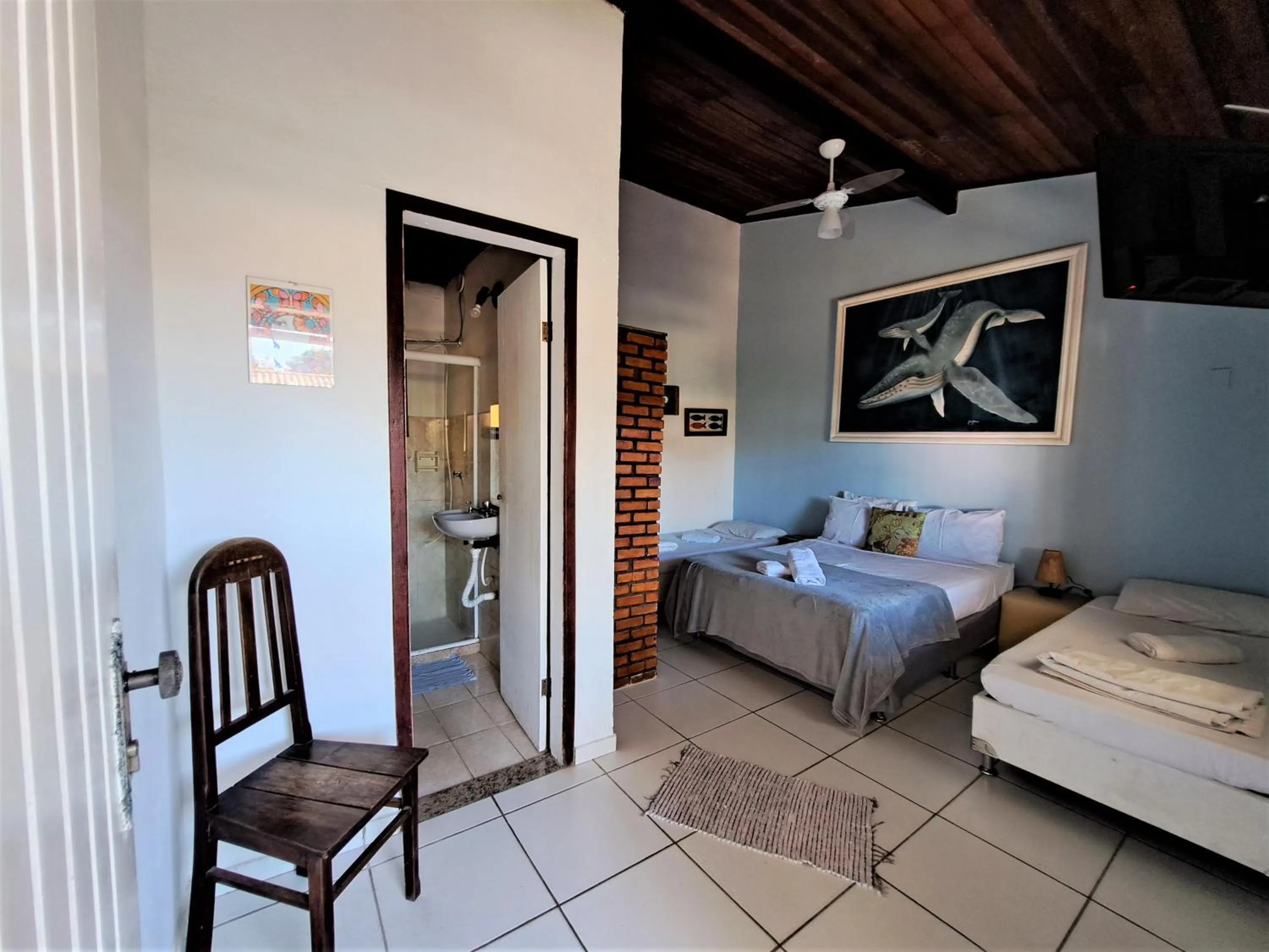 Photo of the whole room in As Palmeiras Pousada