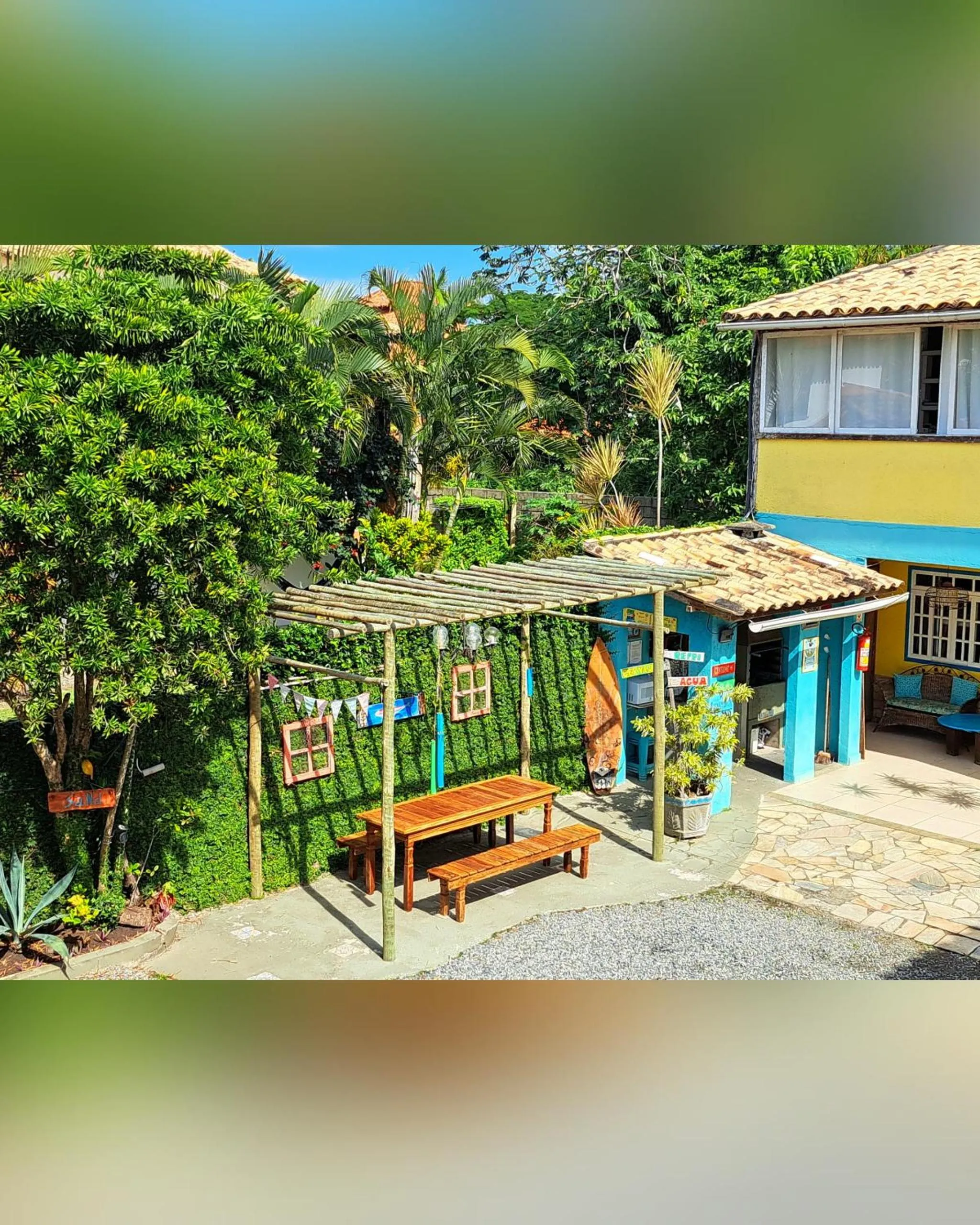 View (from property/room) in As Palmeiras Pousada