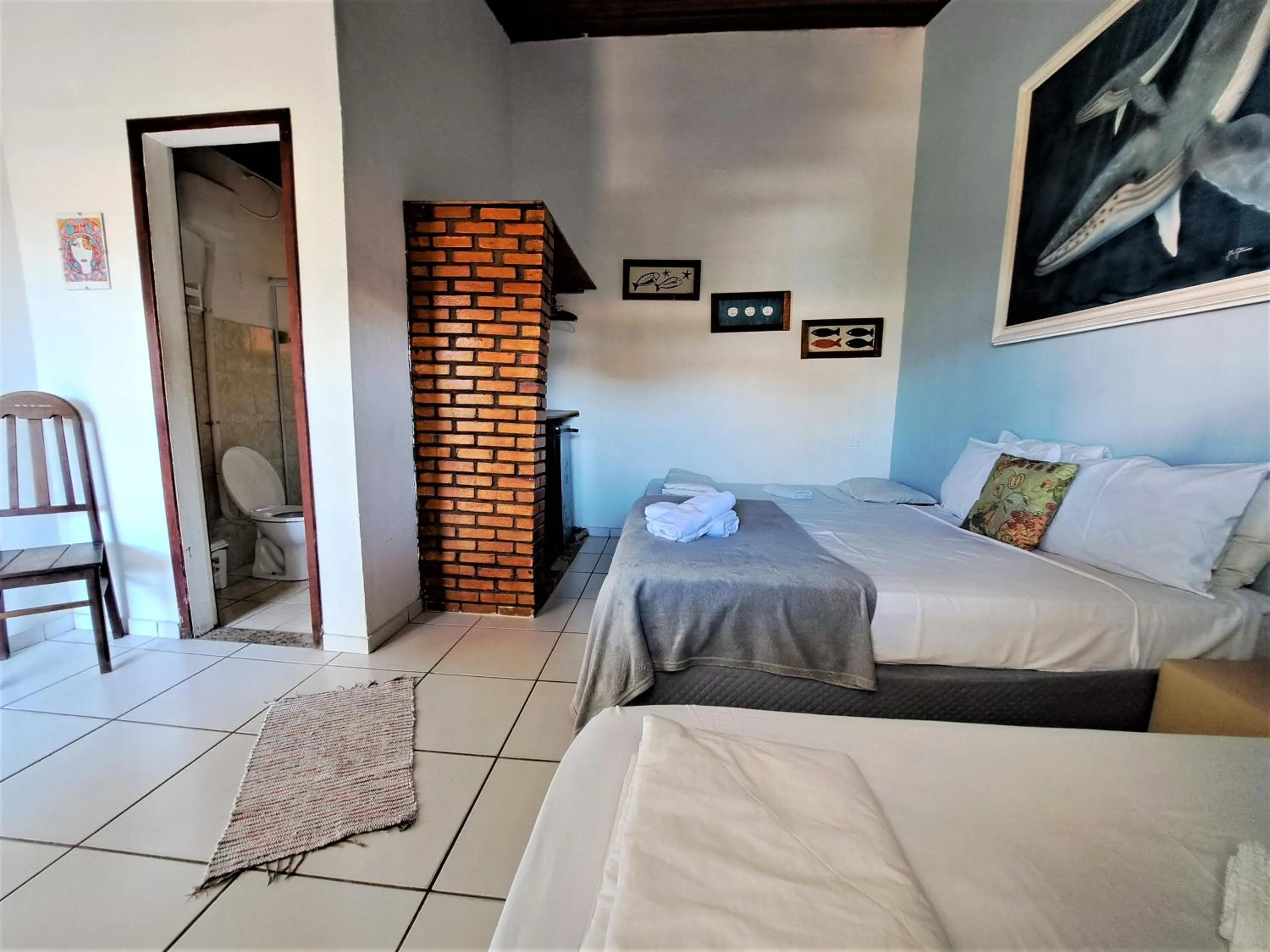 Photo of the whole room in As Palmeiras Pousada