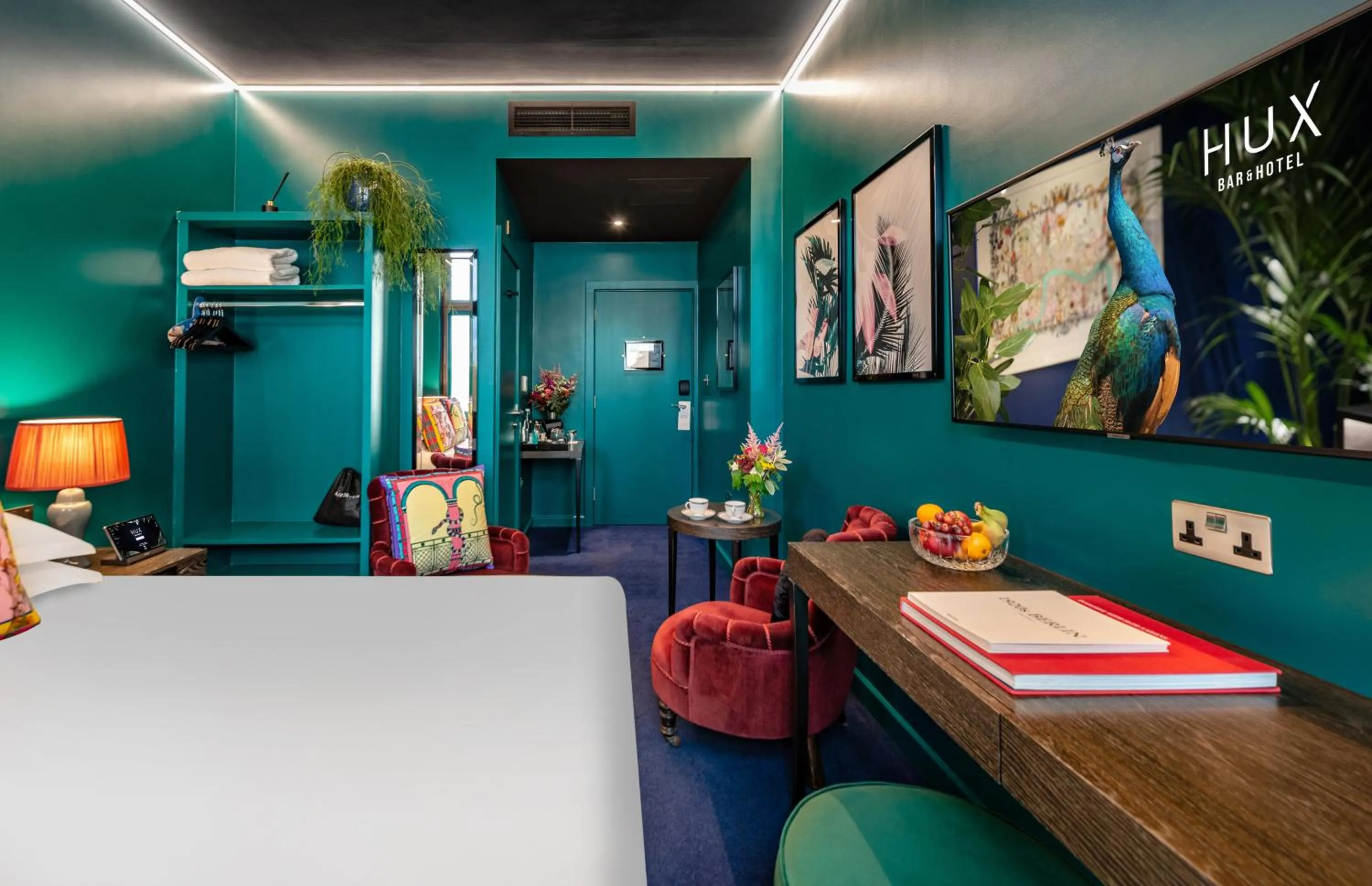 Bed in Hux Hotel, Kensington