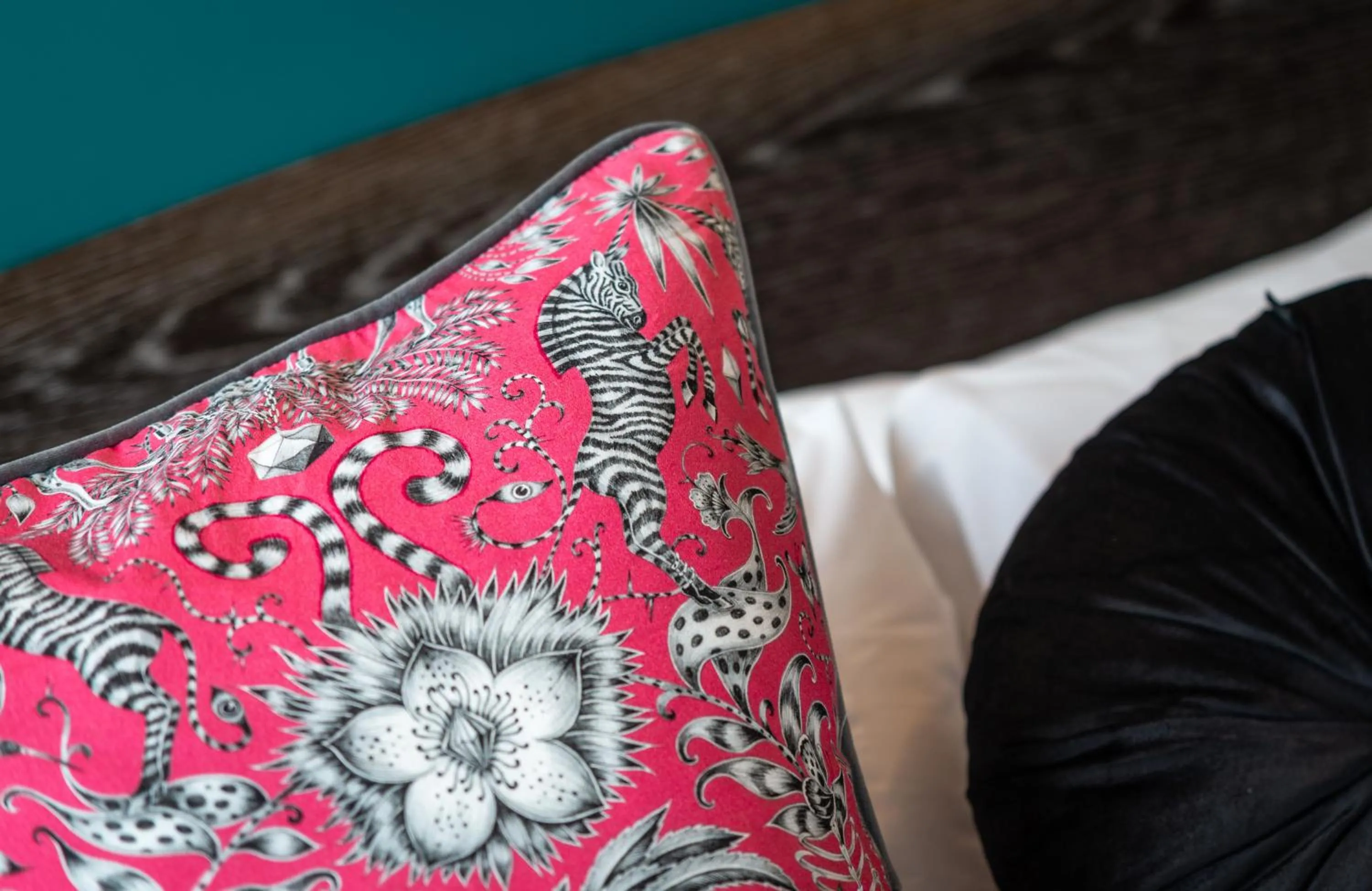 Decorative detail in Hux Hotel, Kensington