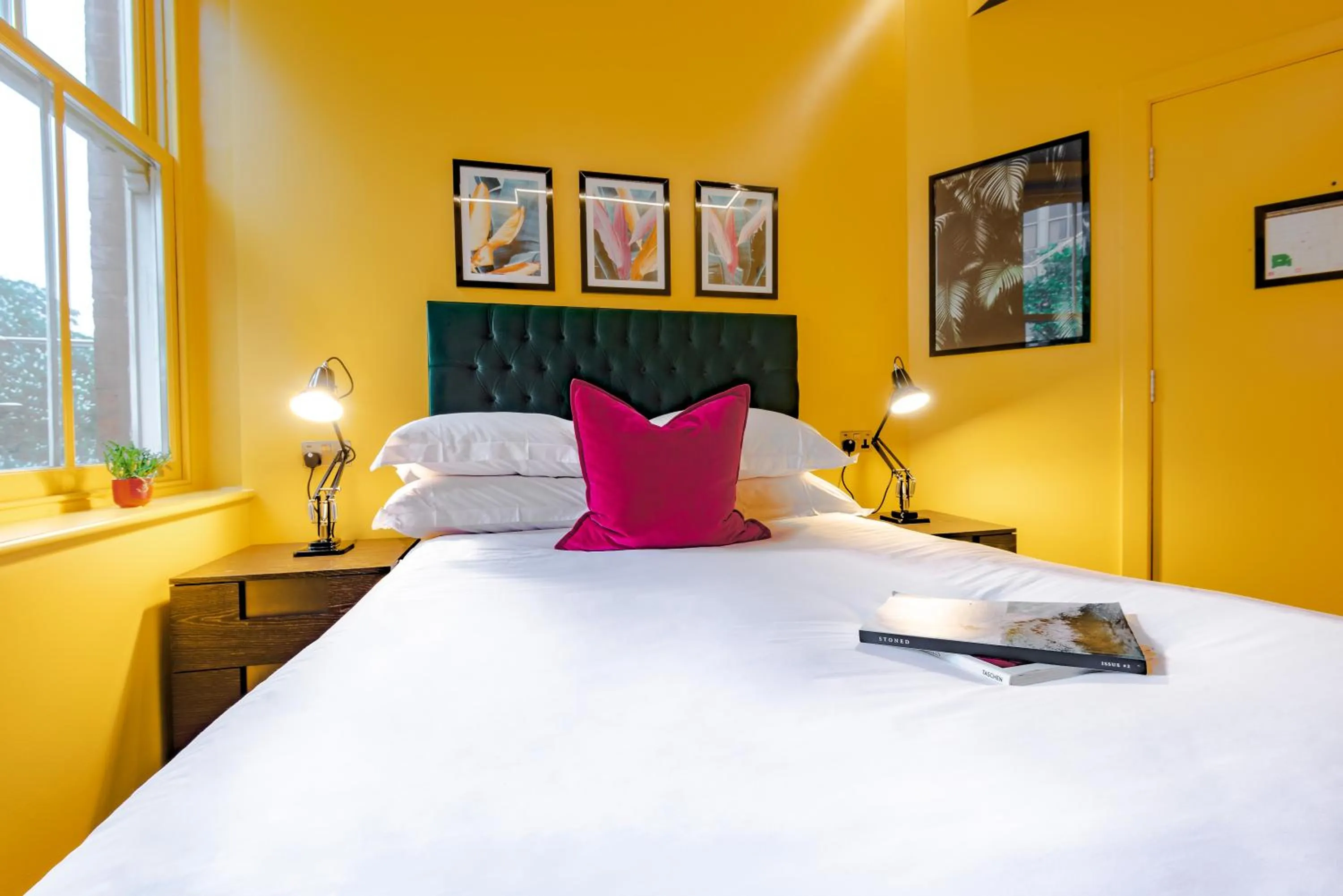 Bed in Hux Hotel, Kensington