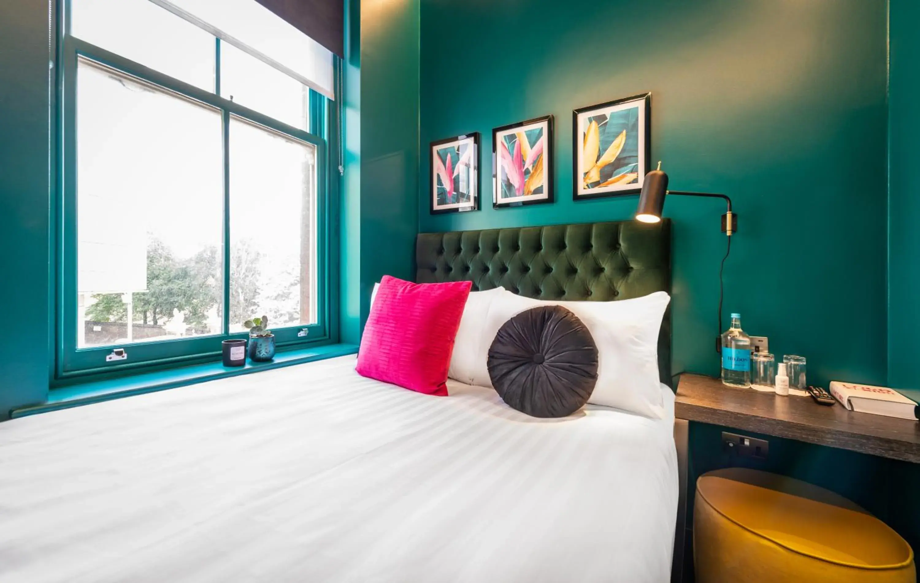 Petite Double Room - Park View in Hux Hotel, Kensington Petite Double Room - Park View in Hux Hotel, Kensington